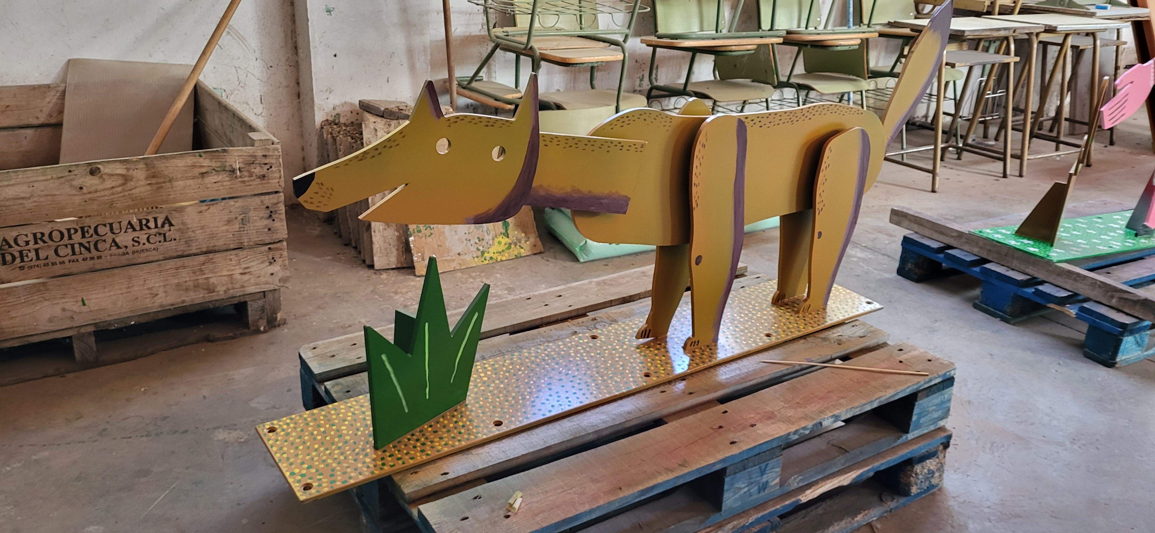  Figuras del Bosque Ilustrado de Antonio Santos. Foto: Mercedes Manterola