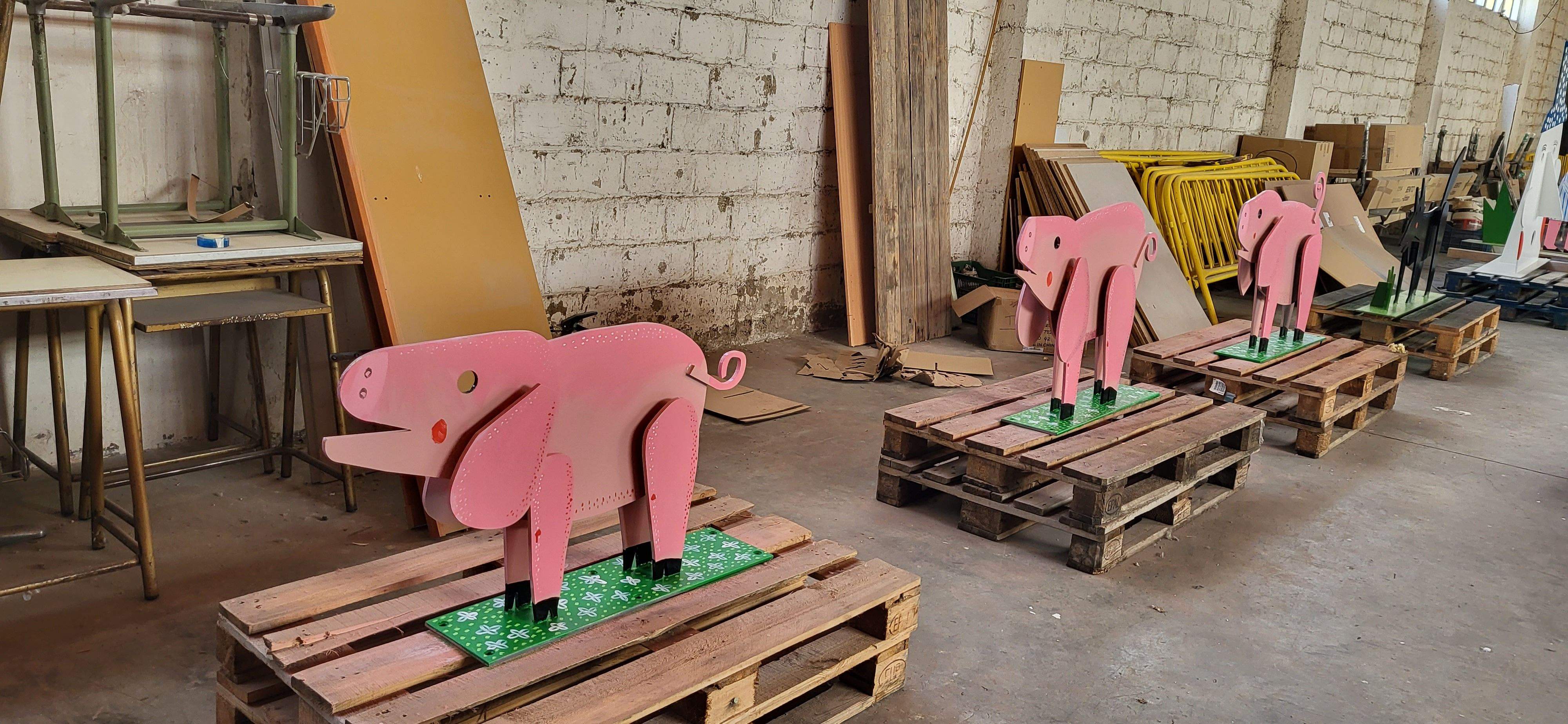  Figuras del Bosque Ilustrado de Antonio Santos. Foto: Mercedes Manterola