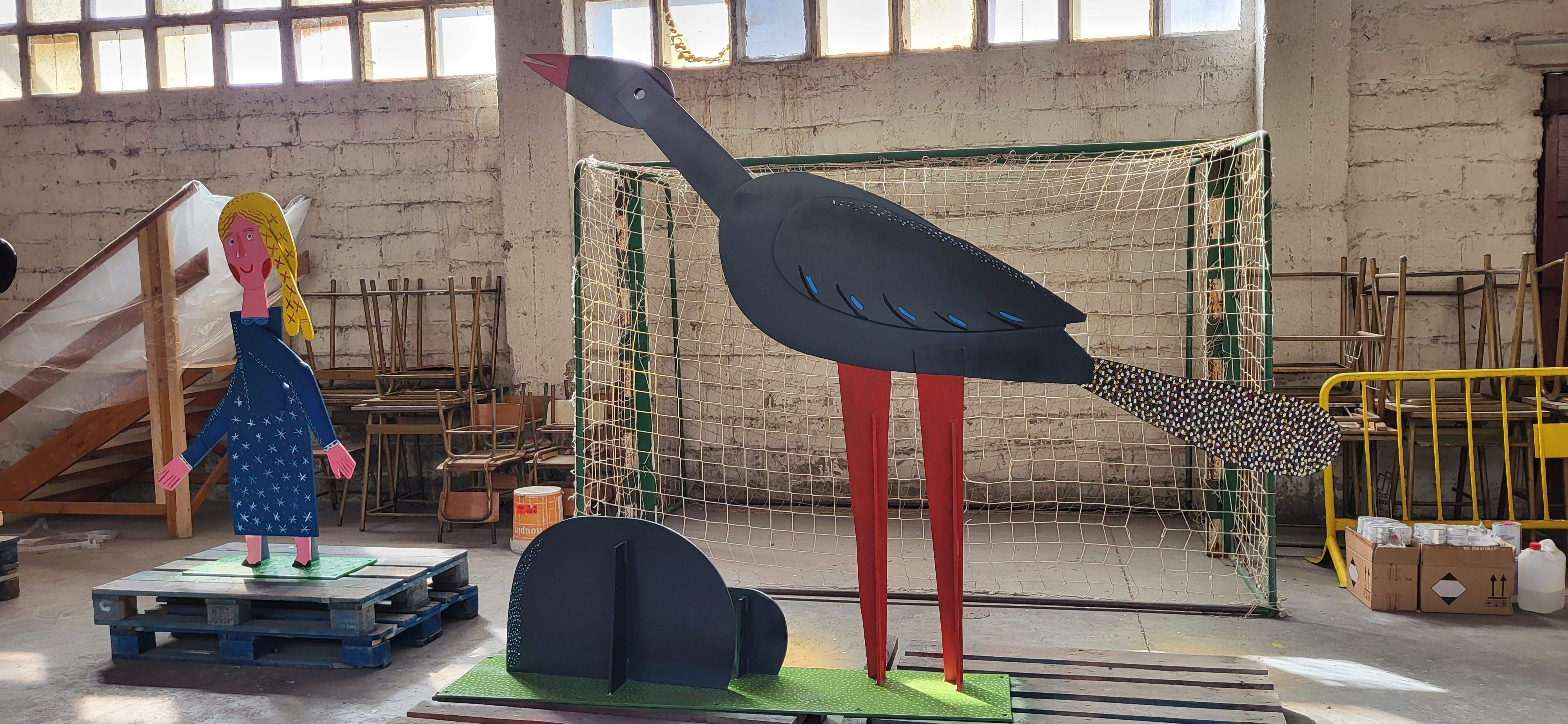  Figuras del Bosque Ilustrado de Antonio Santos. Foto: Mercedes Manterola