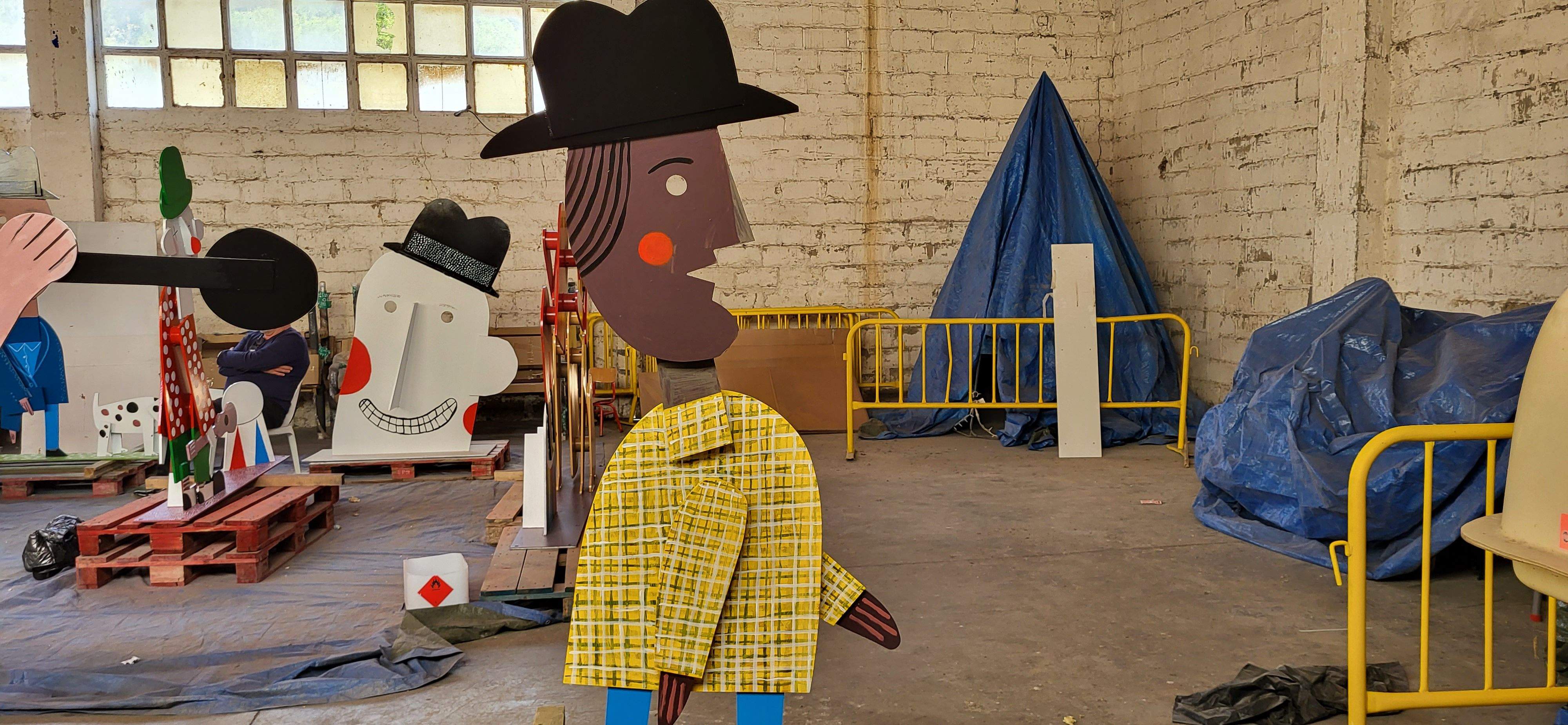  Figuras del Bosque Ilustrado de Antonio Santos. Foto: Mercedes Manterola