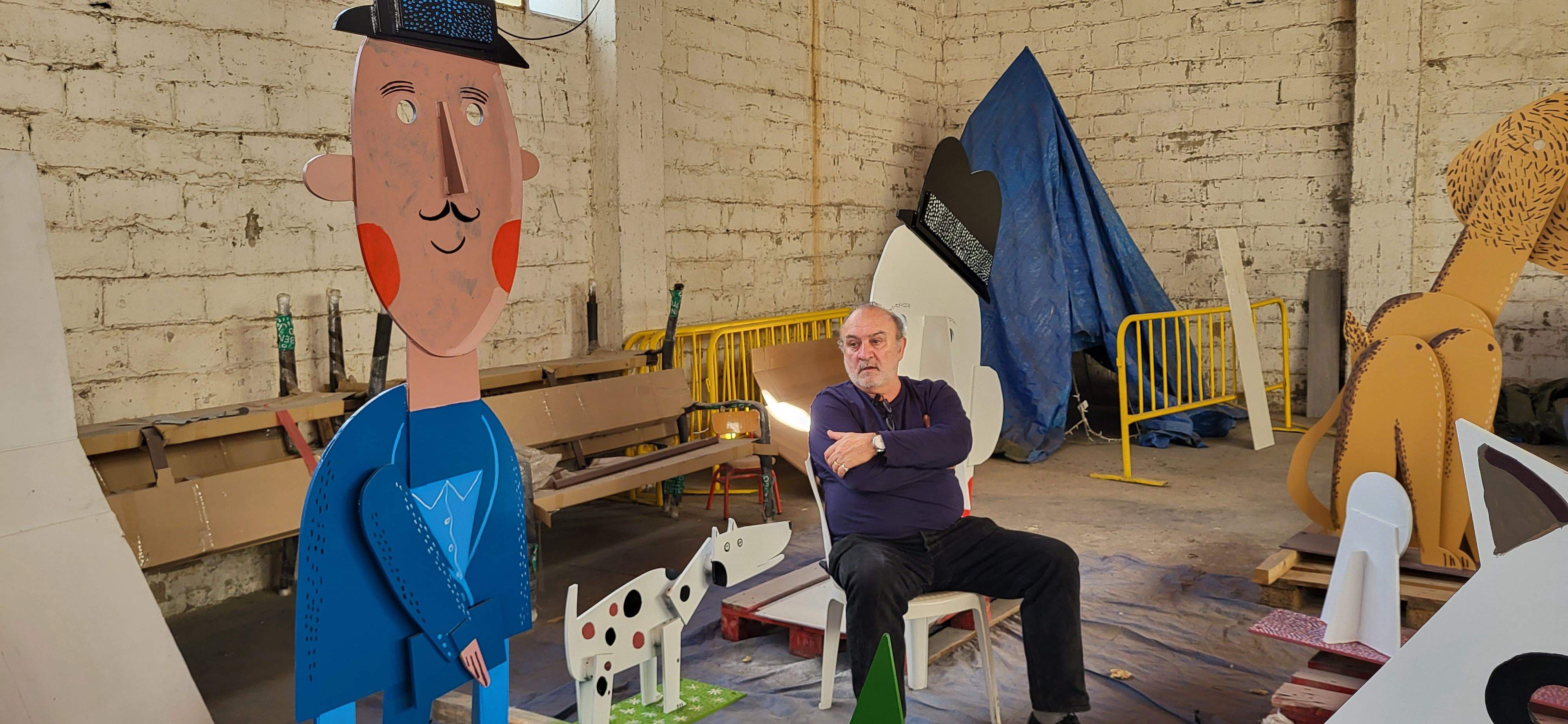  Figuras del Bosque Ilustrado de Antonio Santos. Foto: Mercedes Manterola