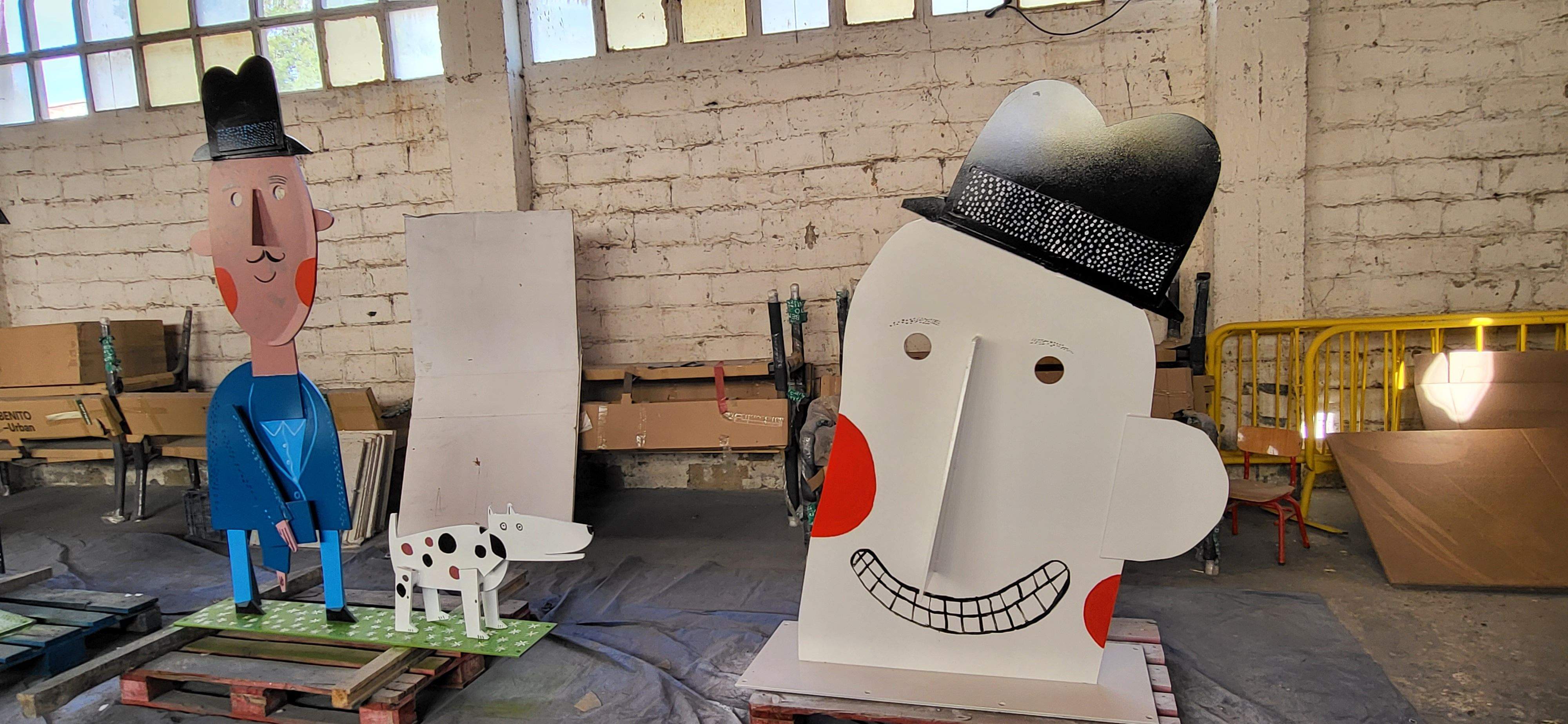  Figuras del Bosque Ilustrado de Antonio Santos. Foto: Mercedes Manterola