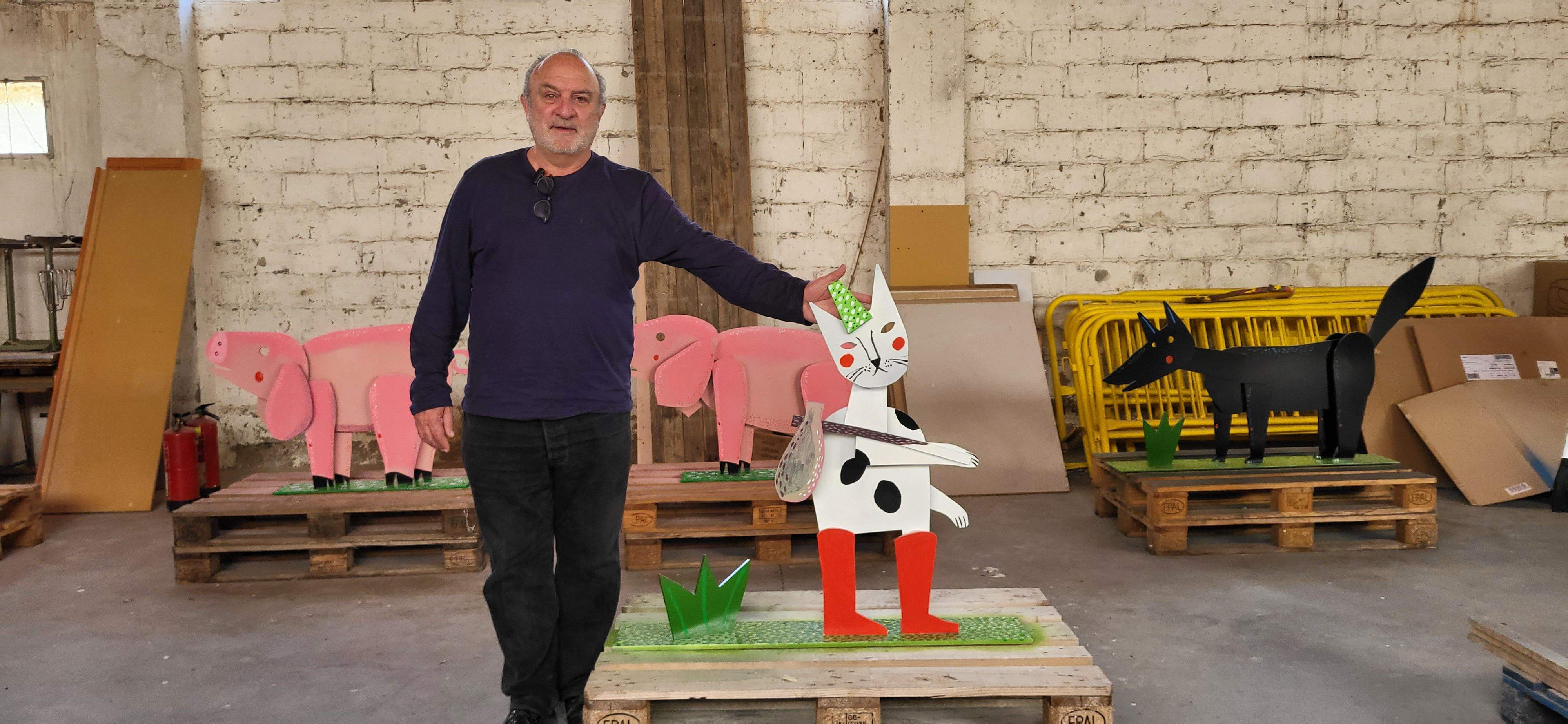  Figuras del Bosque Ilustrado de Antonio Santos. Foto: Mercedes Manterola