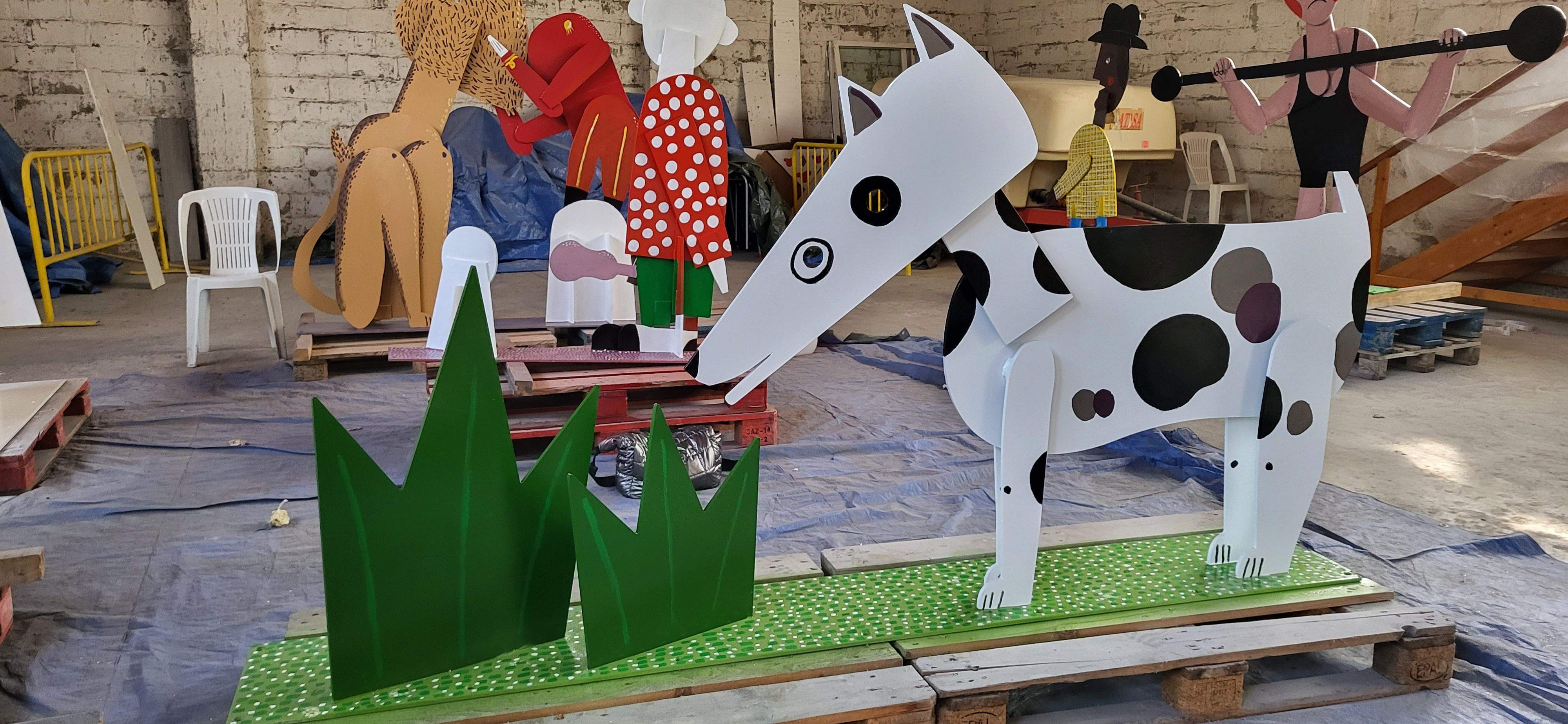  Figuras del Bosque Ilustrado de Antonio Santos. Foto: Mercedes Manterola