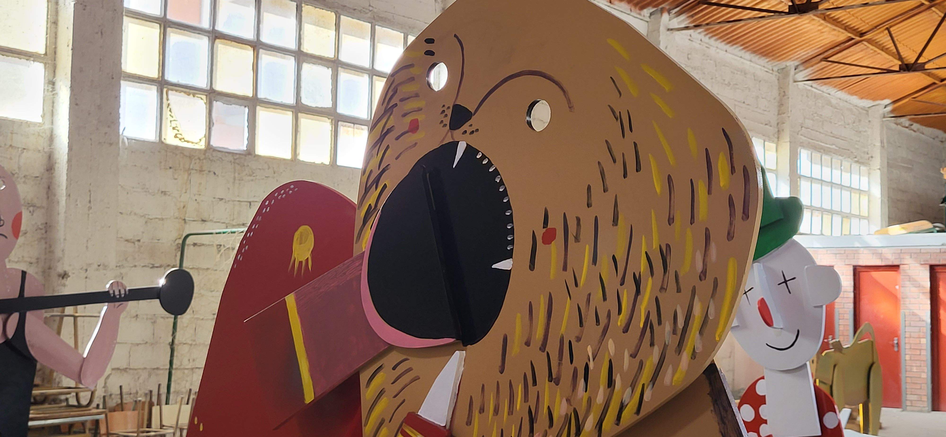  Figuras del Bosque Ilustrado de Antonio Santos. Foto: Mercedes Manterola