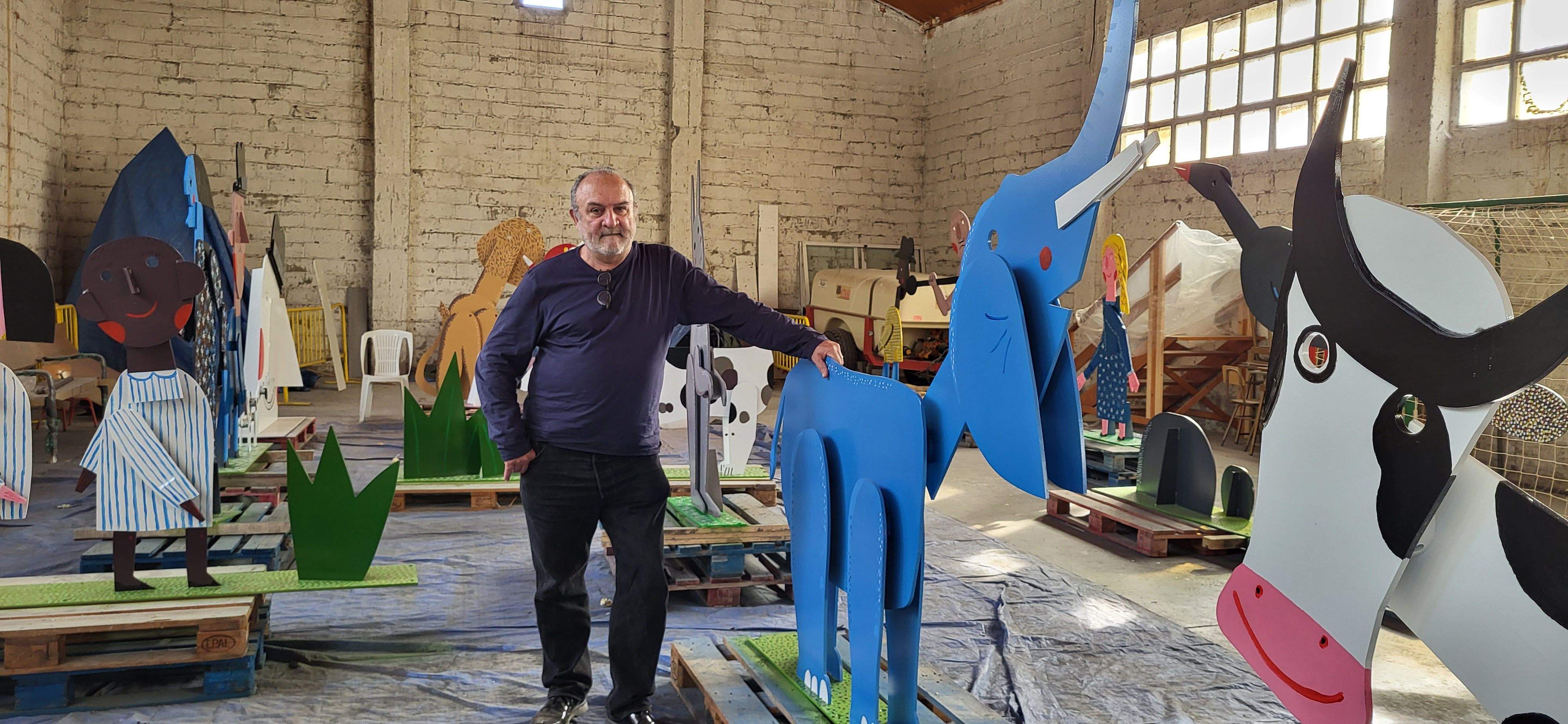  Figuras del Bosque Ilustrado de Antonio Santos. Foto: Mercedes Manterola