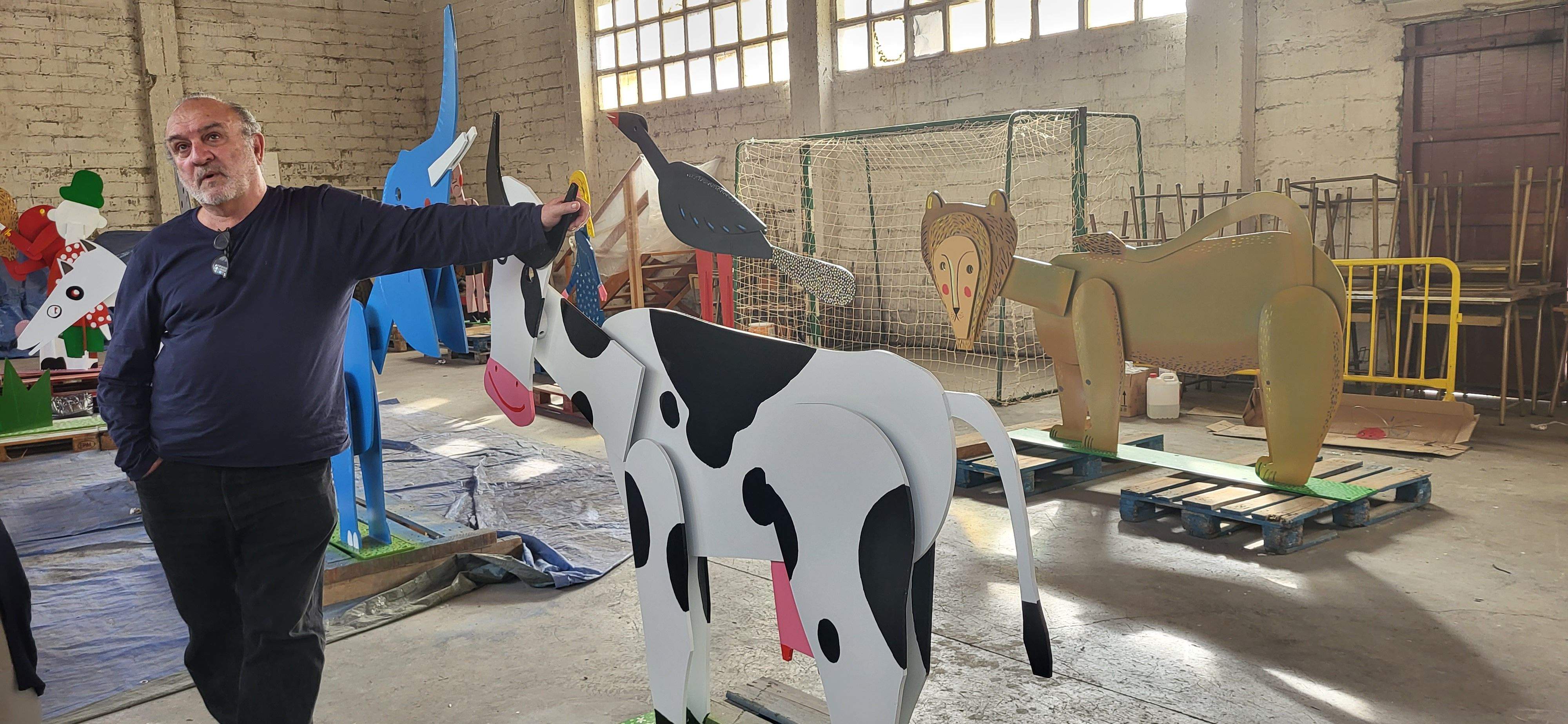  Figuras del Bosque Ilustrado de Antonio Santos. Foto: Mercedes Manterola