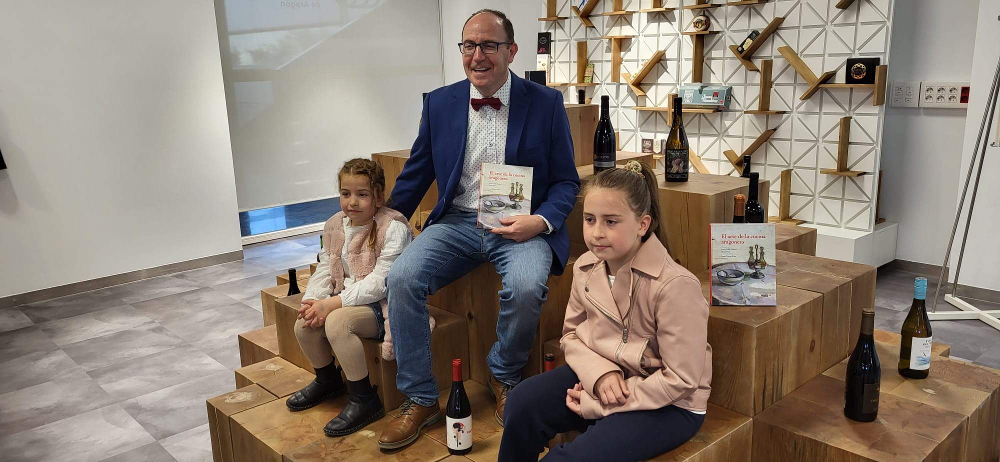 Ismael Ferrer ha presentado "El arte de la cocina aragonesa"