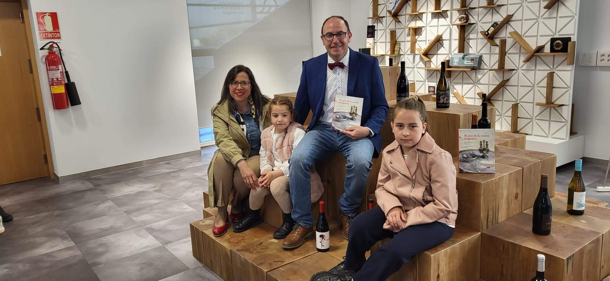 Ismael Ferrer ha presentado "El arte de la cocina aragonesa"