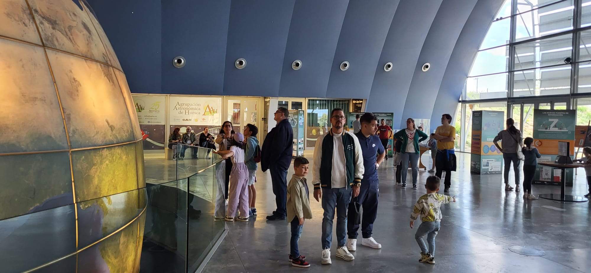 Visita al Planetario de Aragón