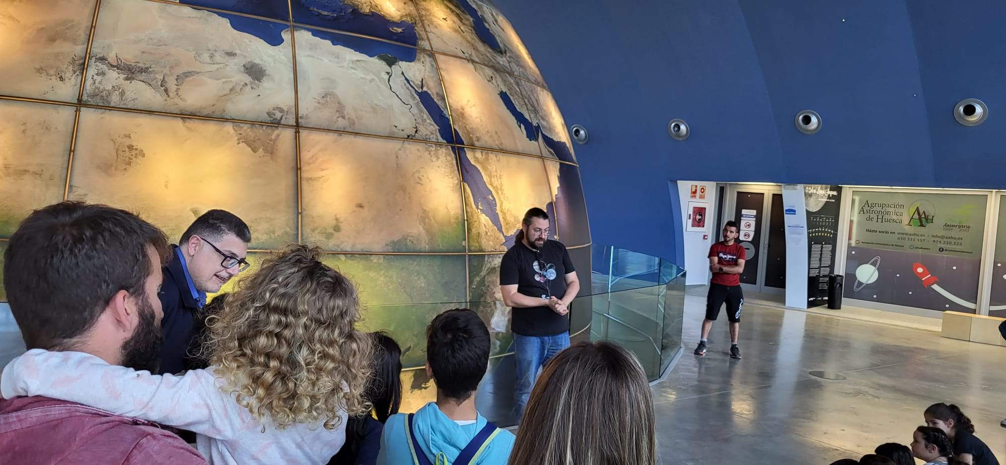 Visita al Planetario de Aragón