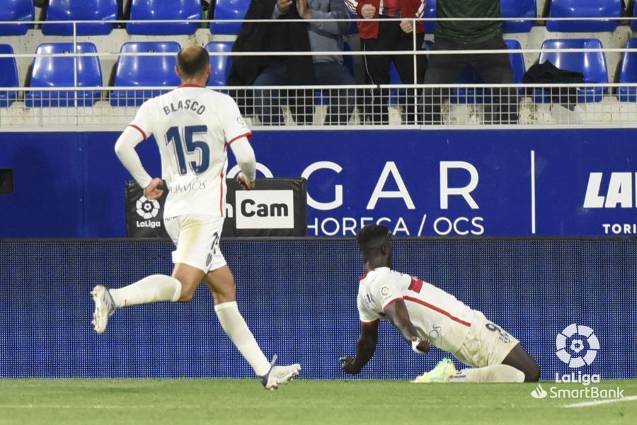 Partido Huesca Tenerife. Foto La Liga 