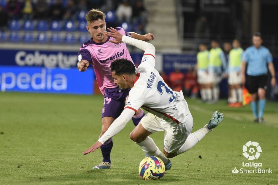 Partido Huesca Tenerife. Foto La Liga 