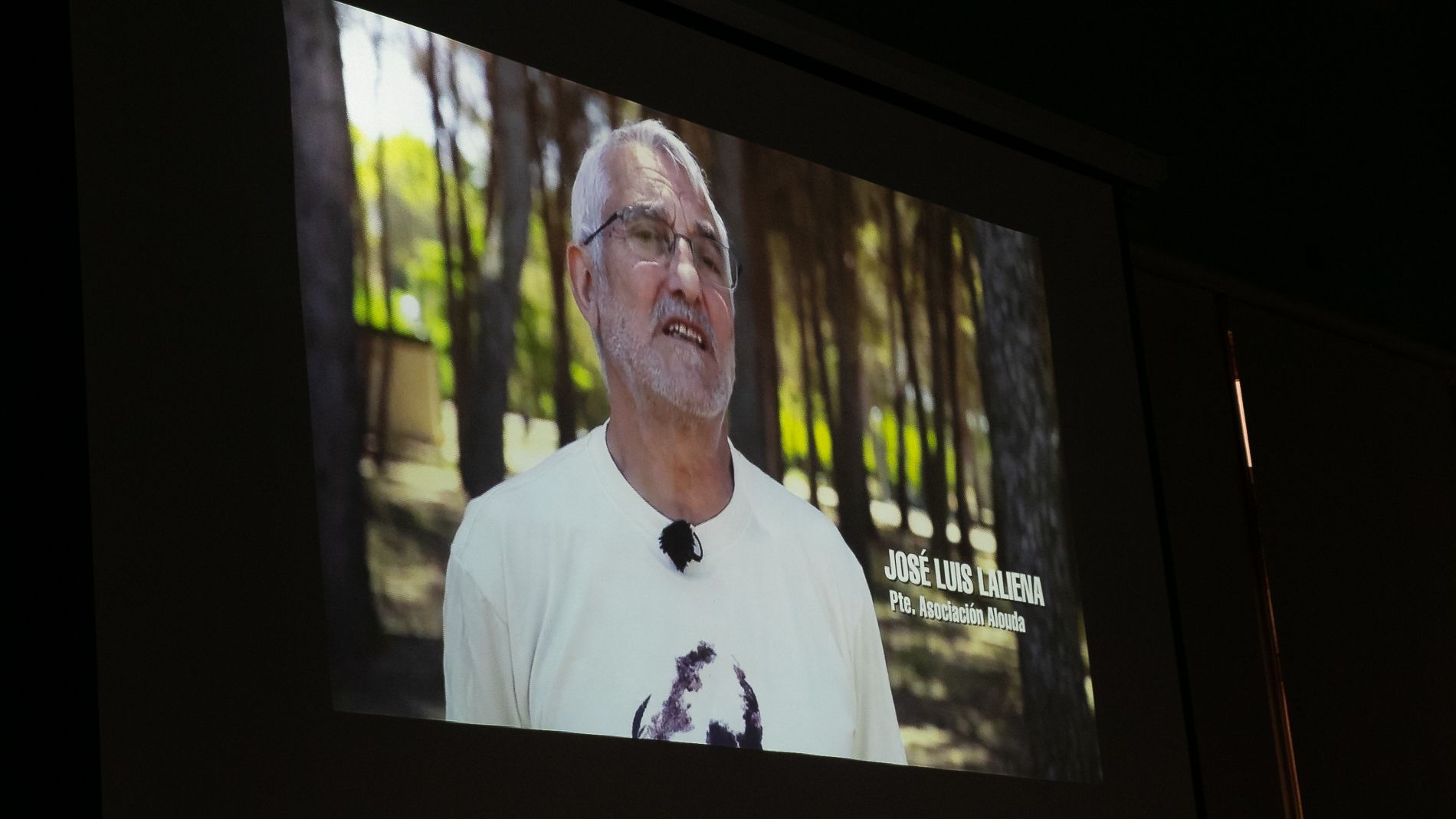 Homenaje a José Luis Laliena. Foto Estela Alcay