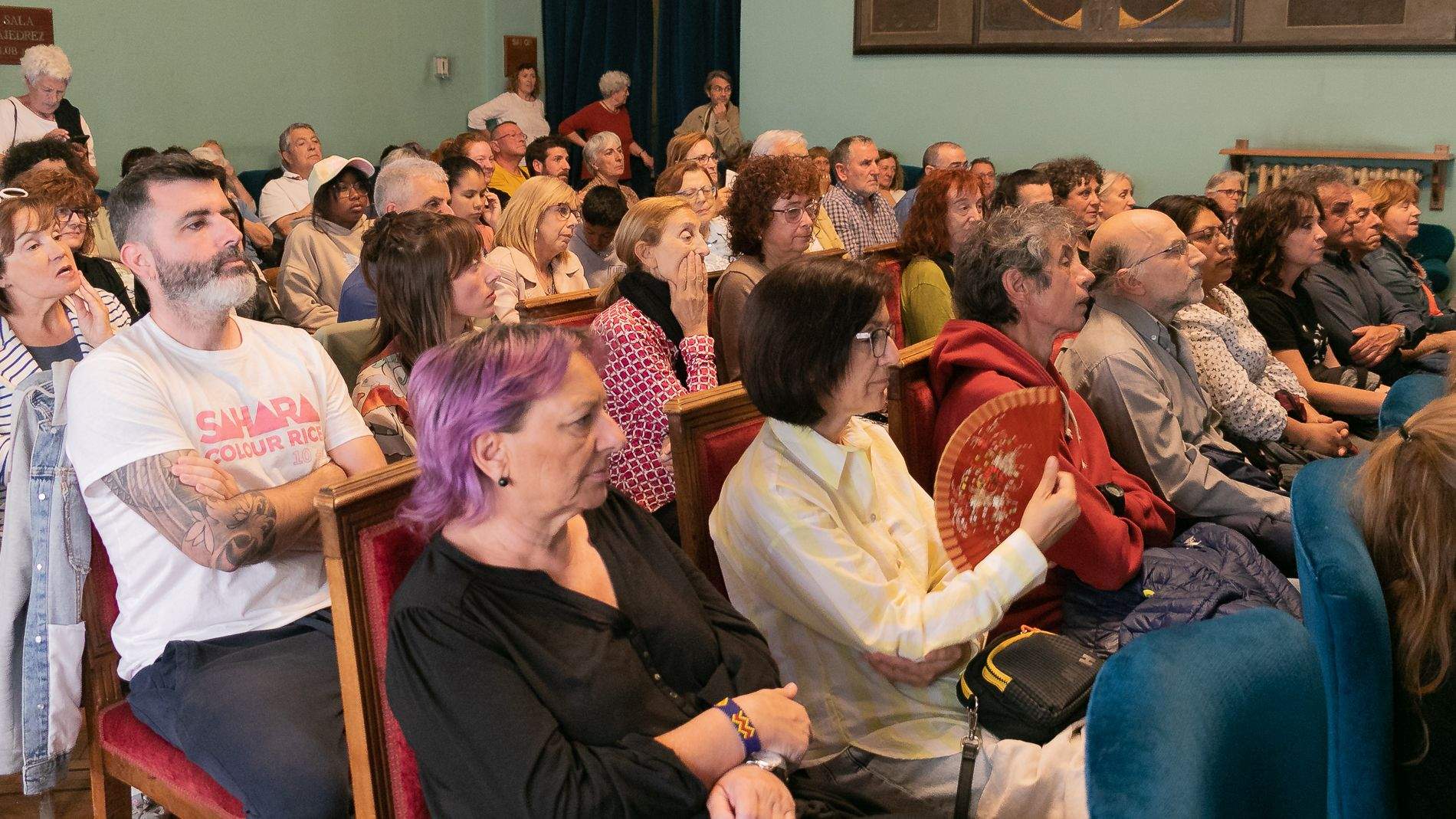 Homenaje a José Luis Laliena. Foto Estela Alcay