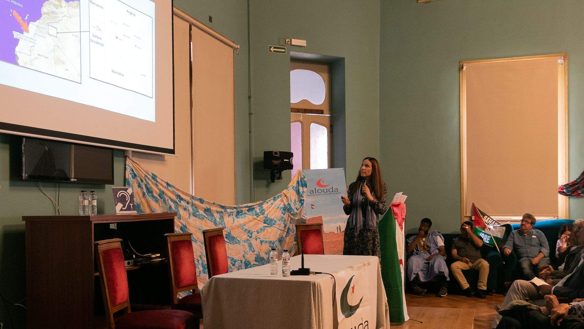 Homenaje a José Luis Laliena. Foto Estela Alcay