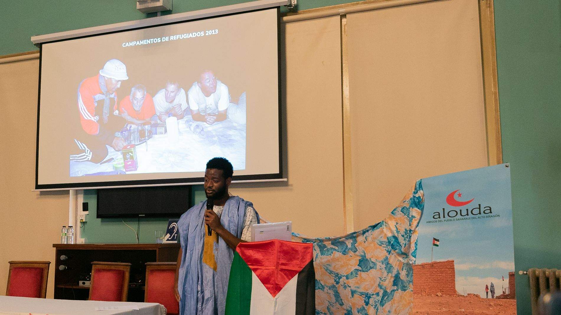 Homenaje a José Luis Laliena. Foto Estela Alcay