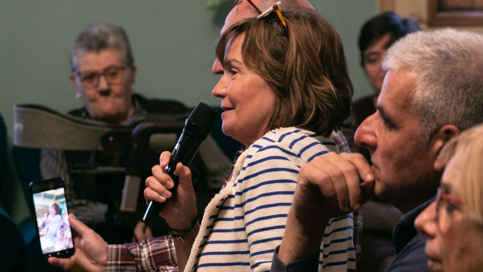 Homenaje a José Luis Laliena. Foto Estela Alcay