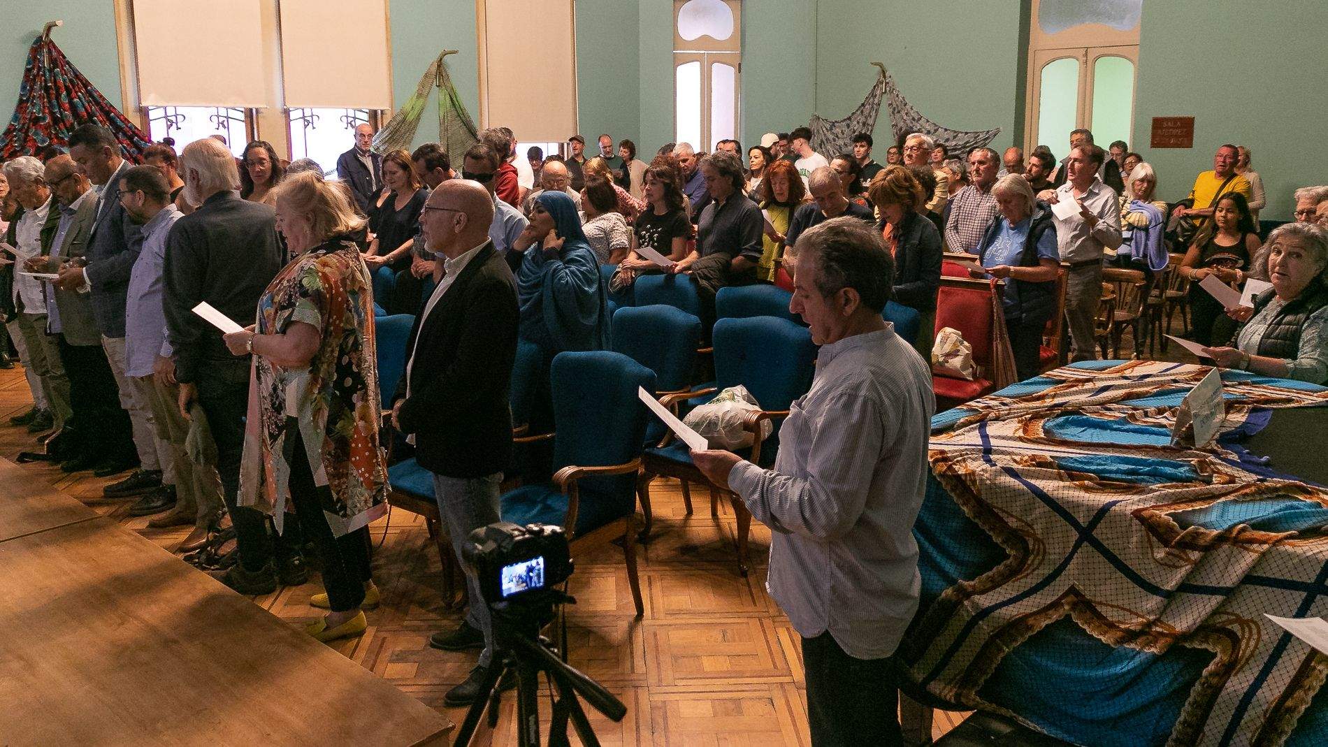 Homenaje a José Luis Laliena. Foto Estela Alcay