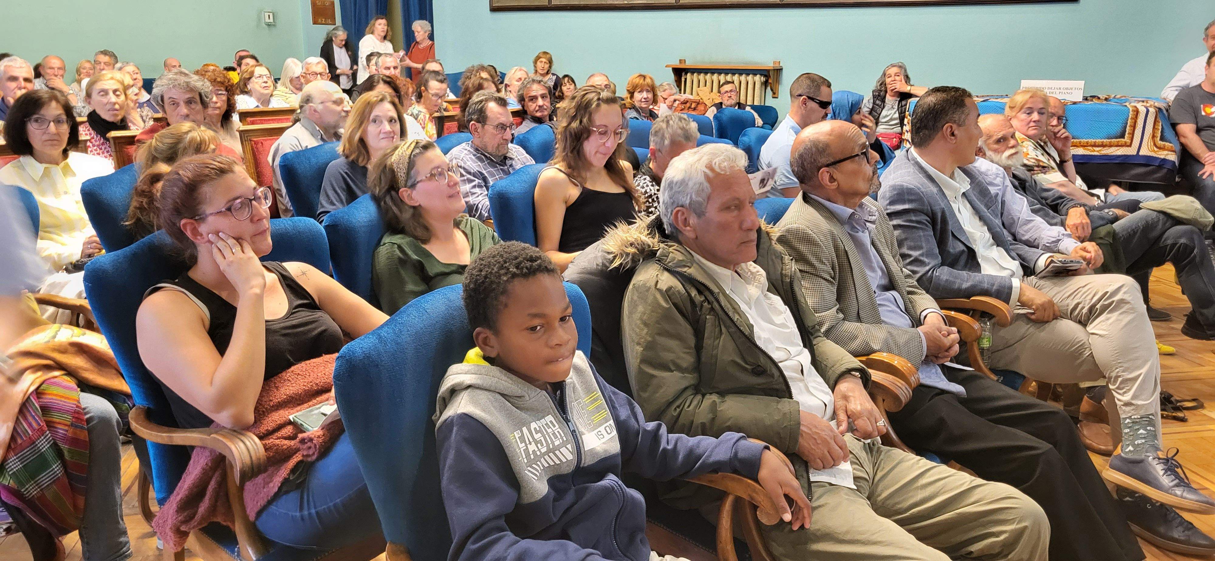 Homenaje a José Luis Laliena. Foto Myriam Martínez