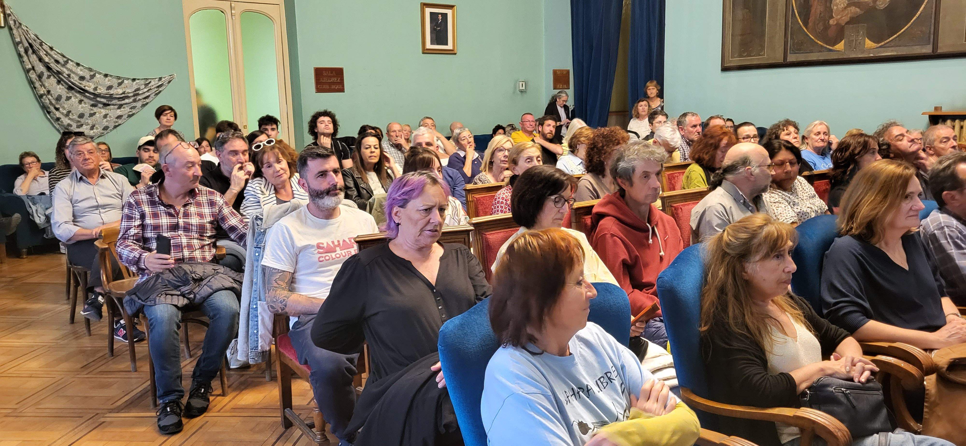 Homenaje a José Luis Laliena. Foto Myriam Martínez