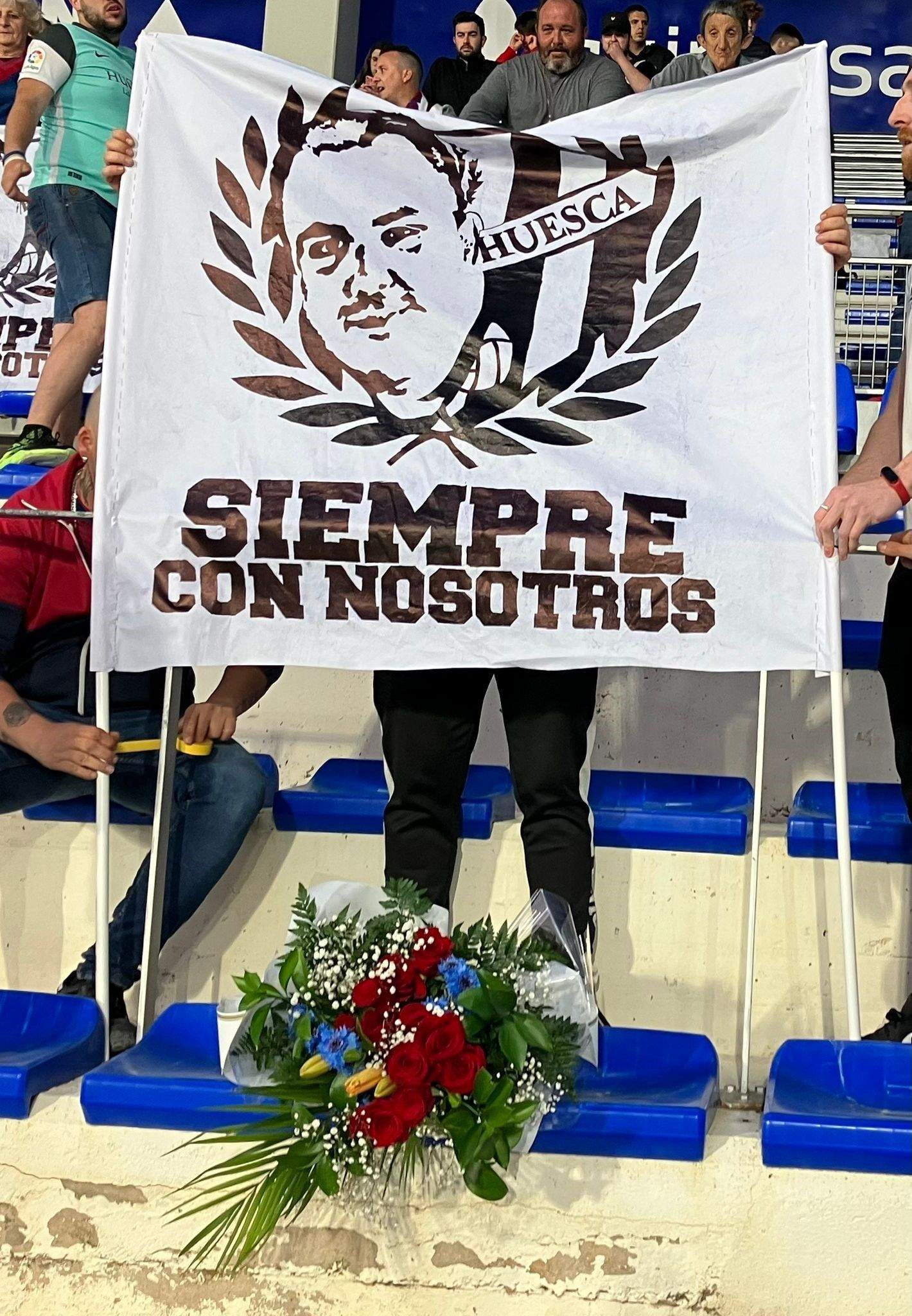 Pancarta de Guillermo Estallo