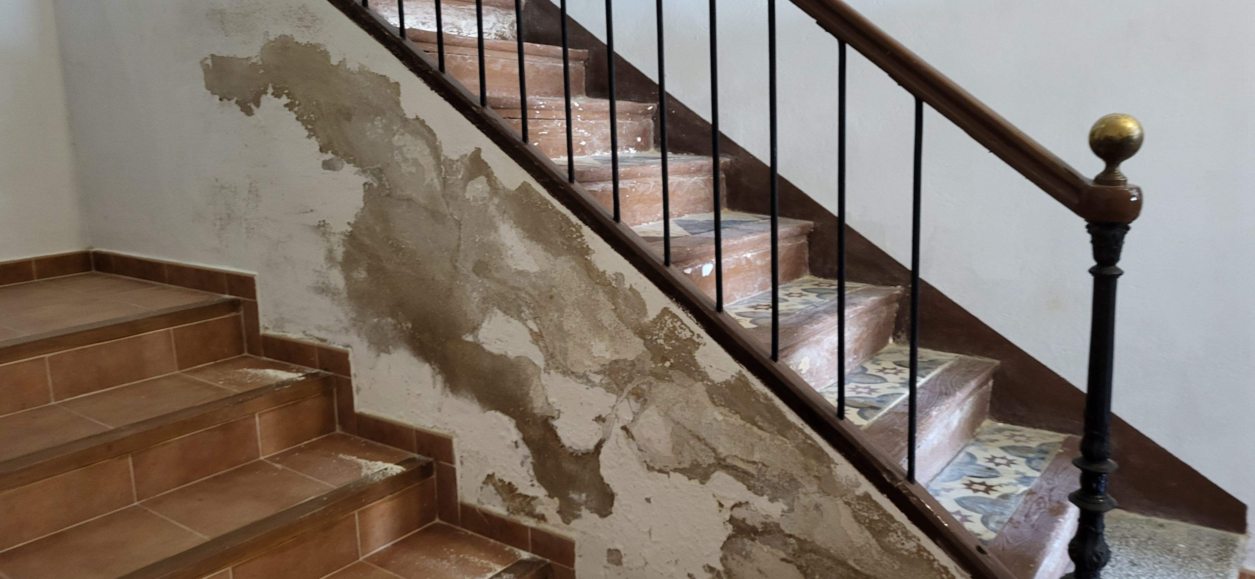 La tormenta ha afectado a muchas viviendas.