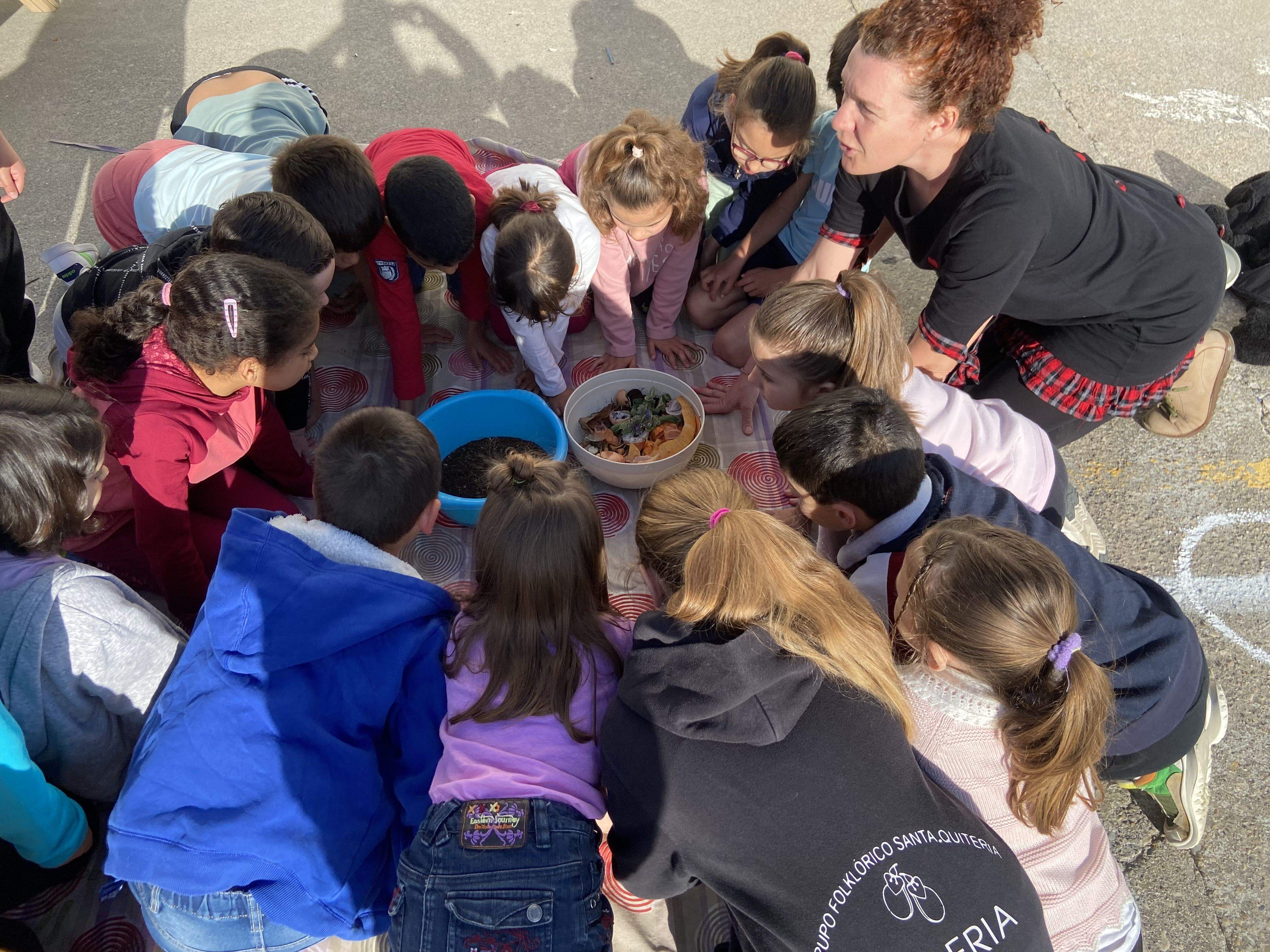 Proyecto piloto Compostamos en las escuelas de Monegros