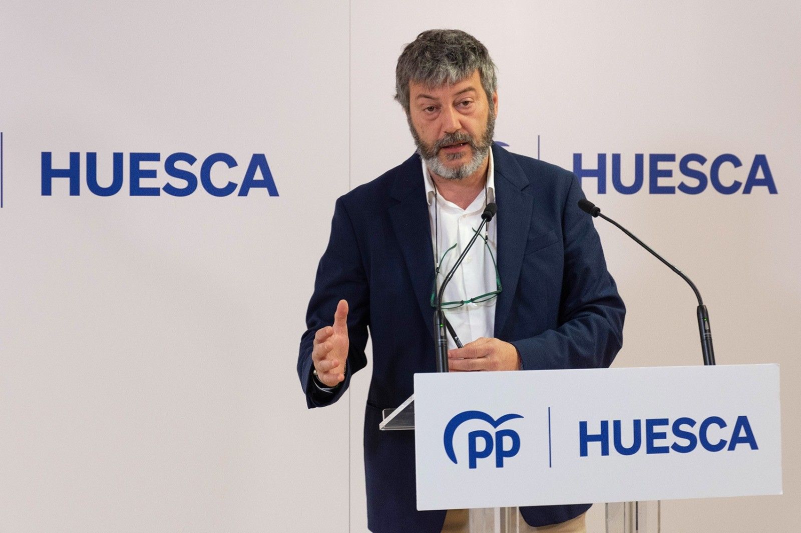 Gerardo Oliván, presidente provincial del PP