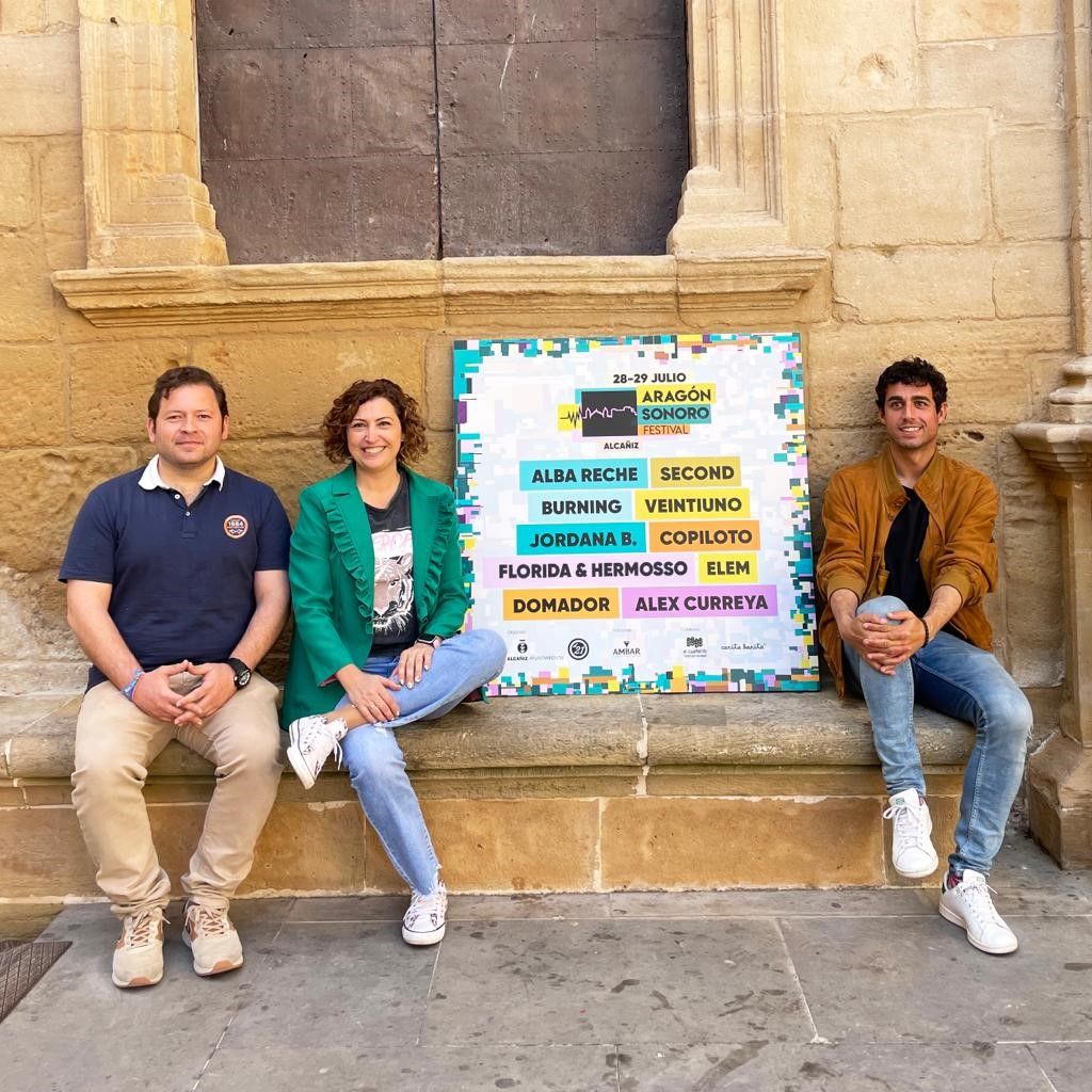 Presentación del Aragón Sonoro de Alcañiz con Luis Costa e Irene Quintana.