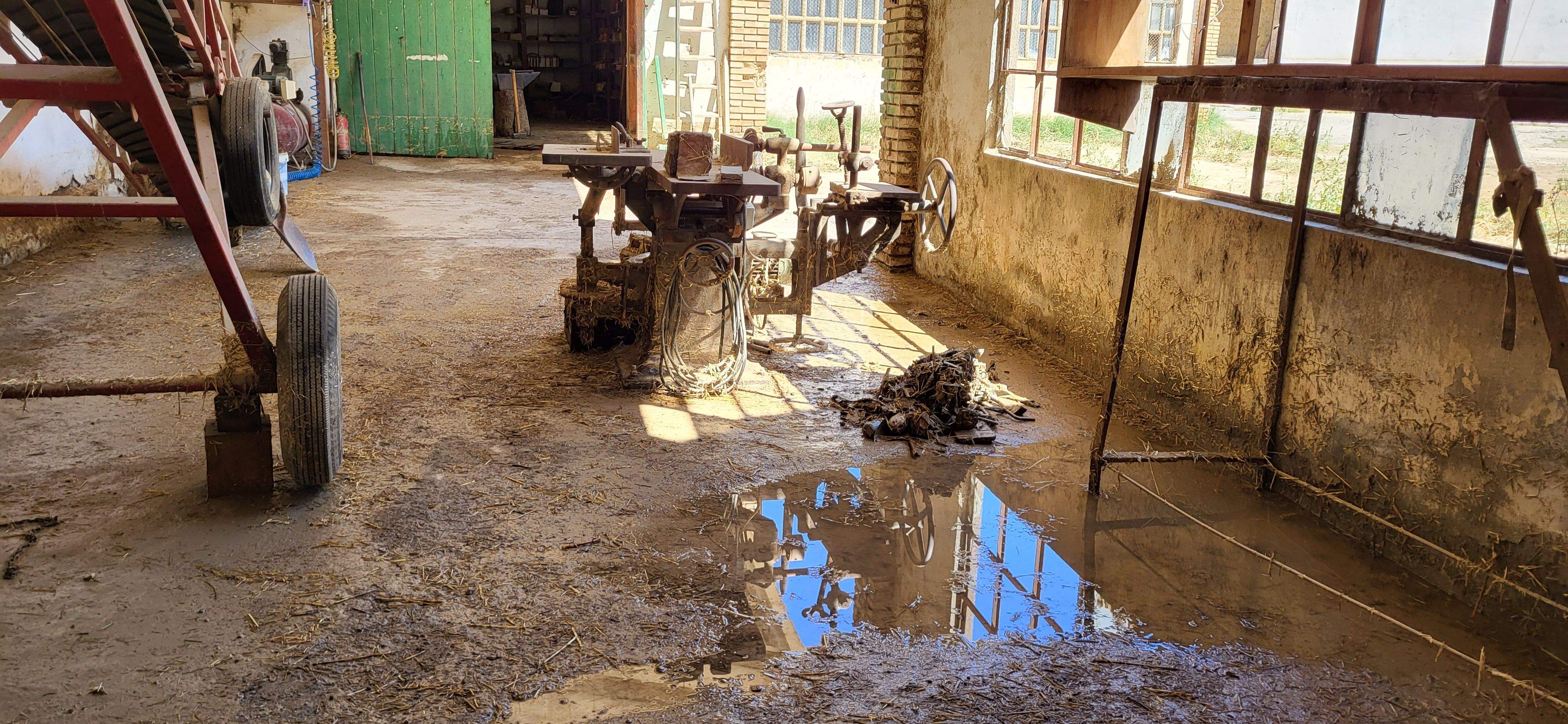 Zona afectada por la tormenta. Foto Mercedes Manterola