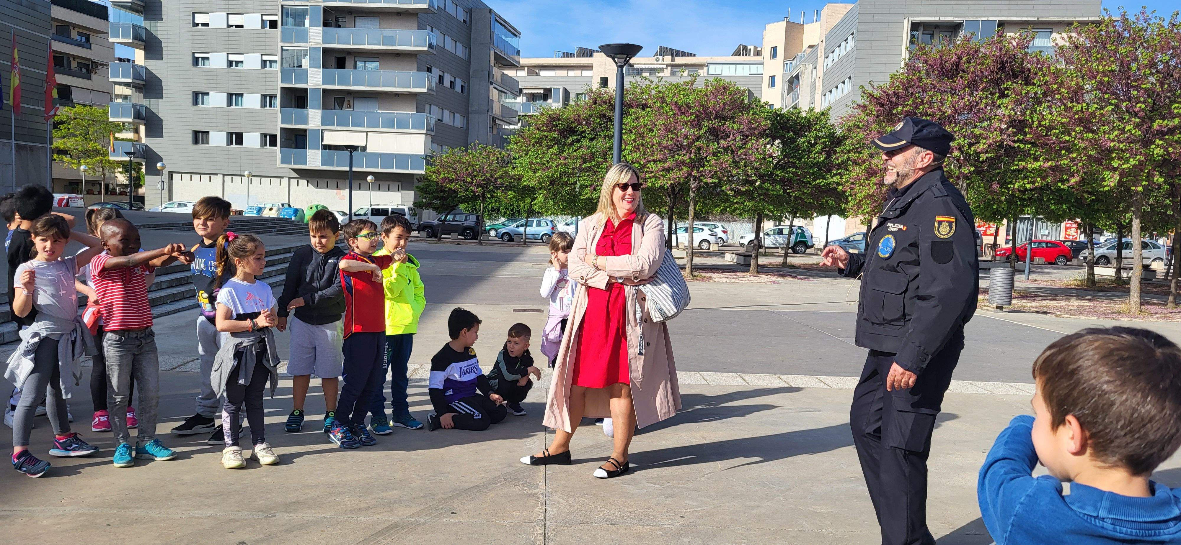 Concierto didáctico de la Banda Sinfónica de la Policía Nacional. Foto Myriam Martínez