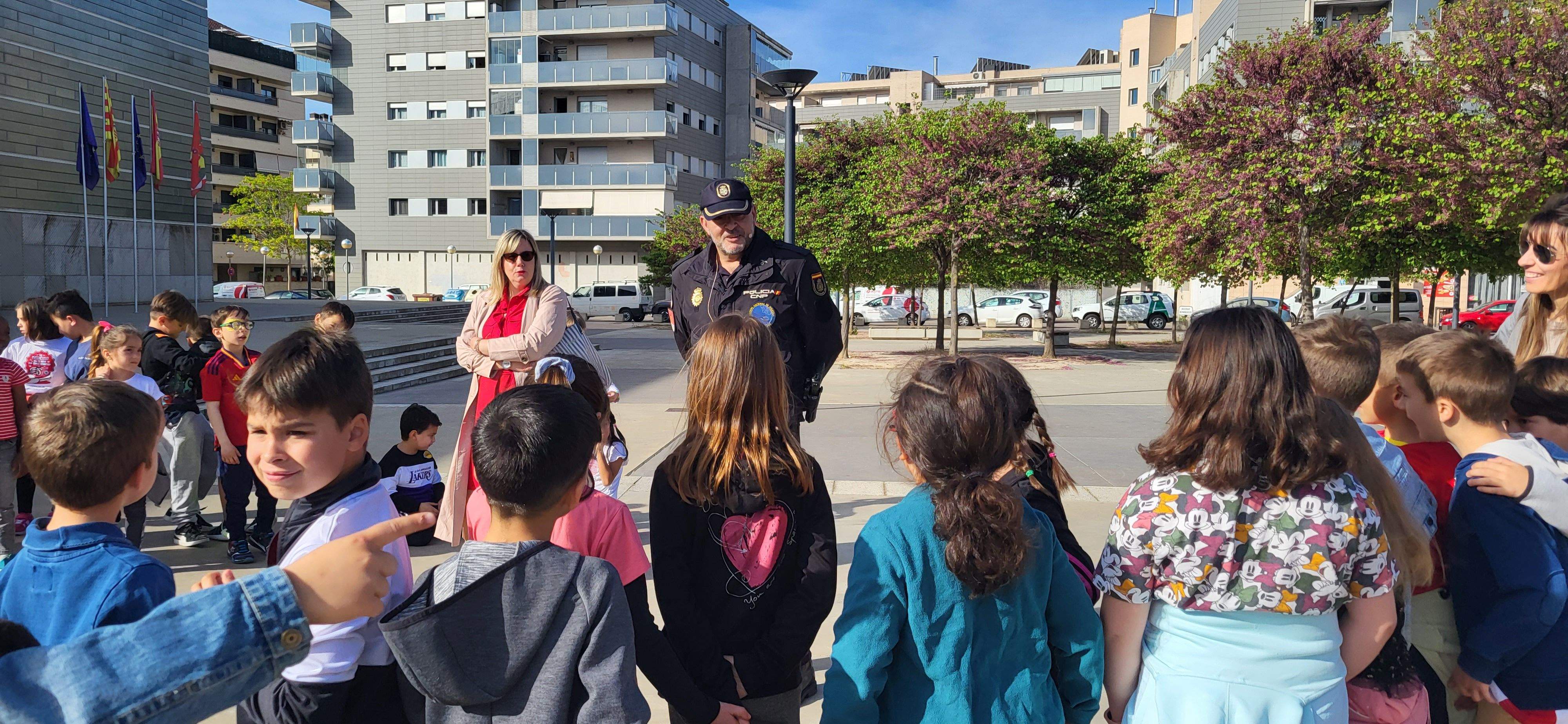 Concierto didáctico de la Banda Sinfónica de la Policía Nacional. Foto Myriam Martínez