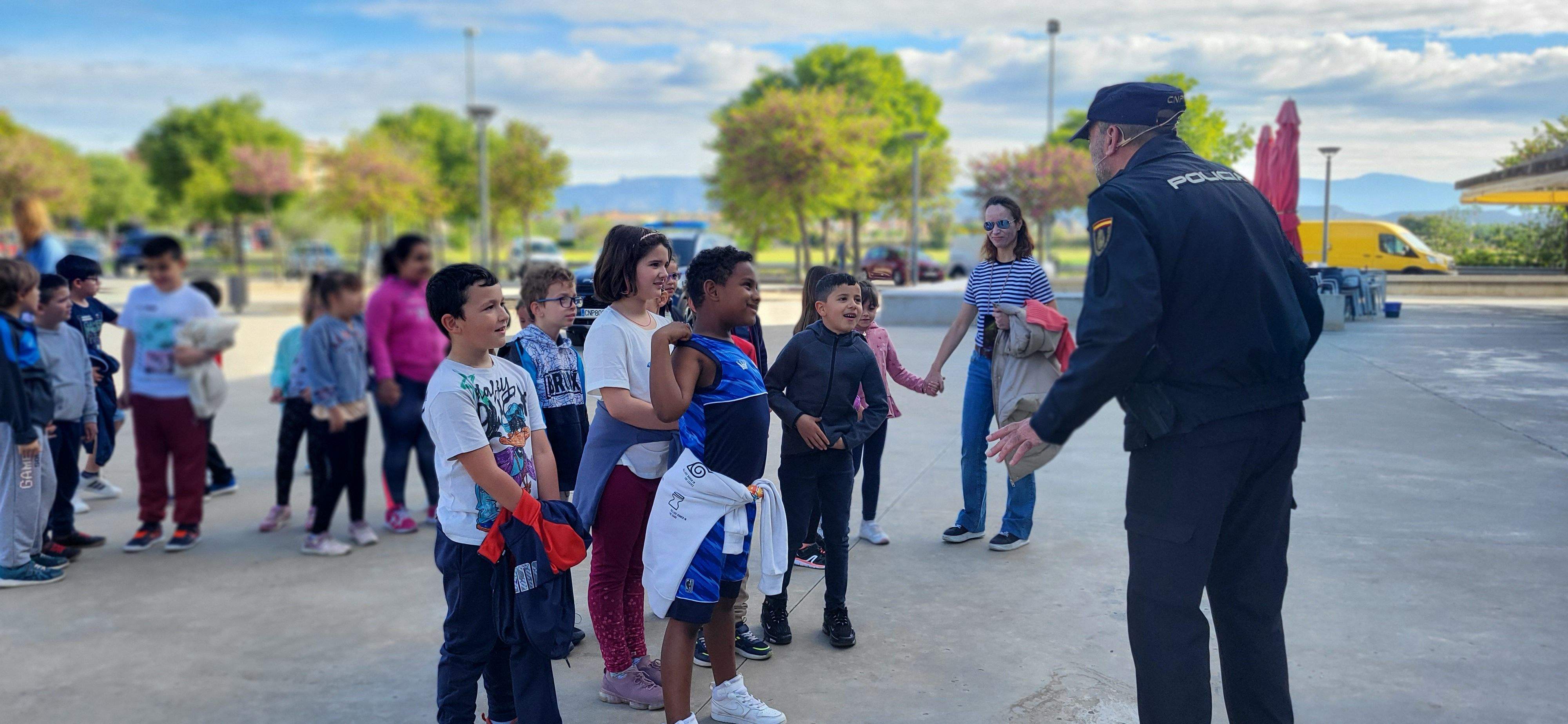 Concierto didáctico de la Banda Sinfónica de la Policía Nacional. Foto Myriam Martínez
