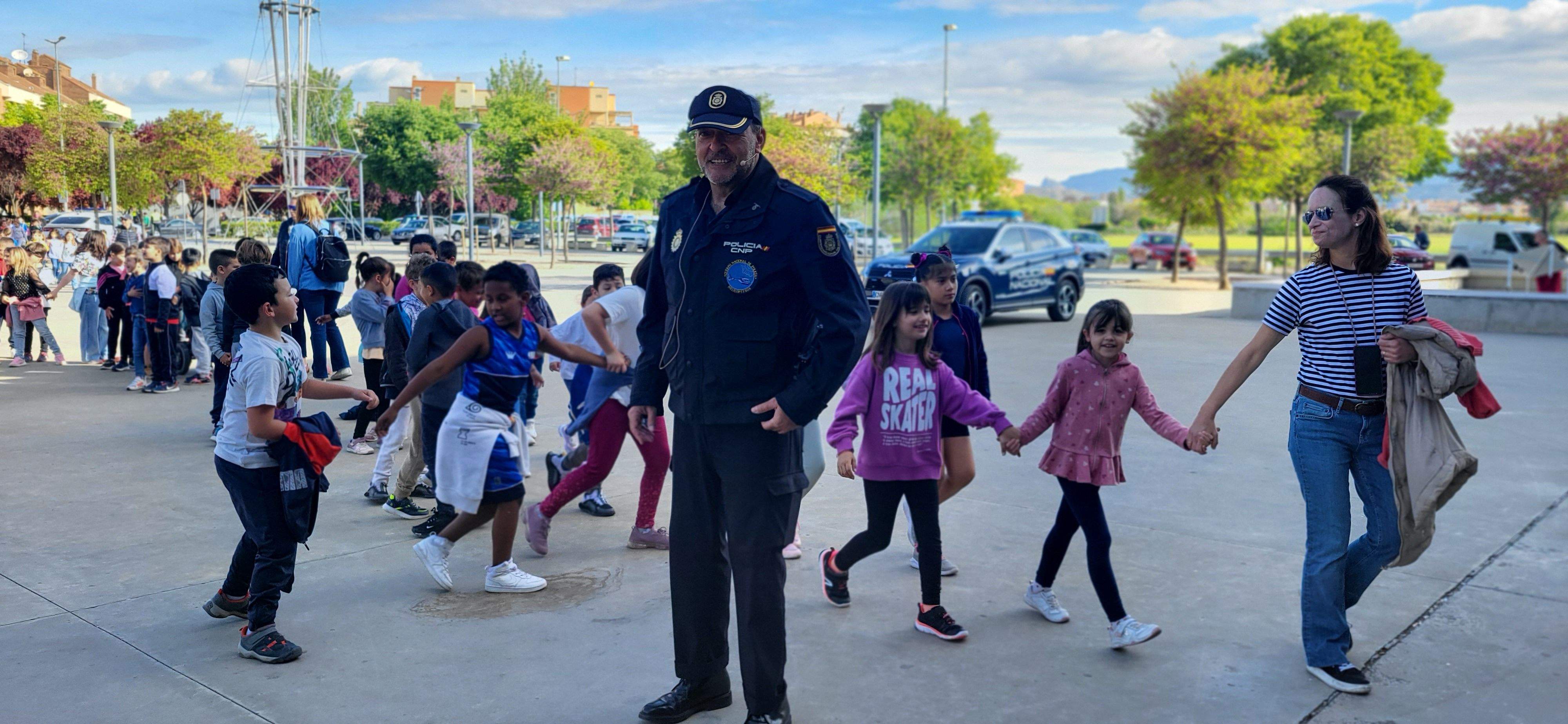 Concierto didáctico de la Banda Sinfónica de la Policía Nacional. Foto Myriam Martínez