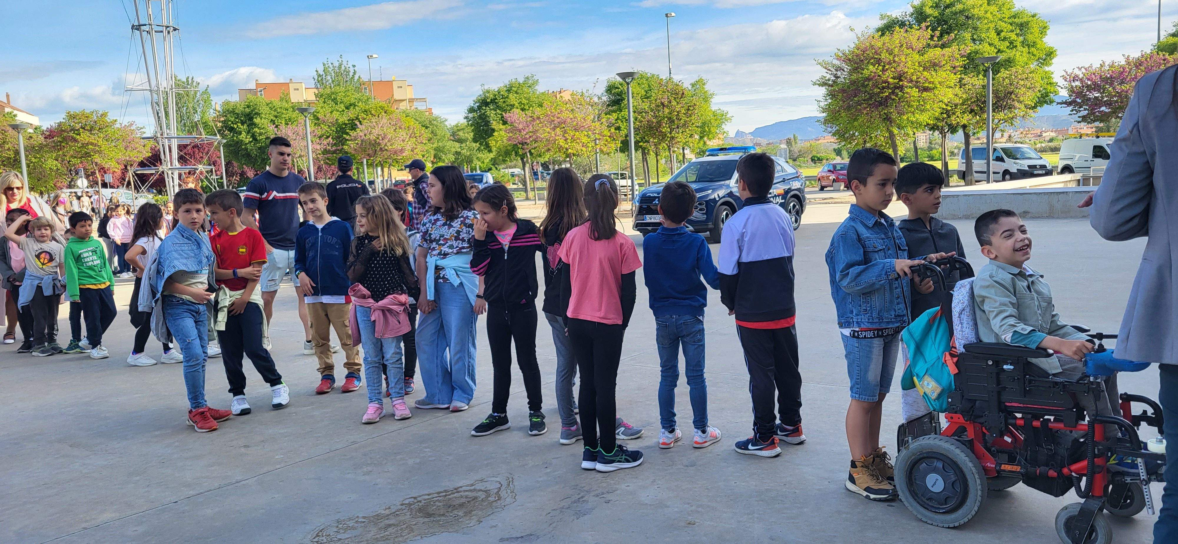 Concierto didáctico de la Banda Sinfónica de la Policía Nacional. Foto Myriam Martínez