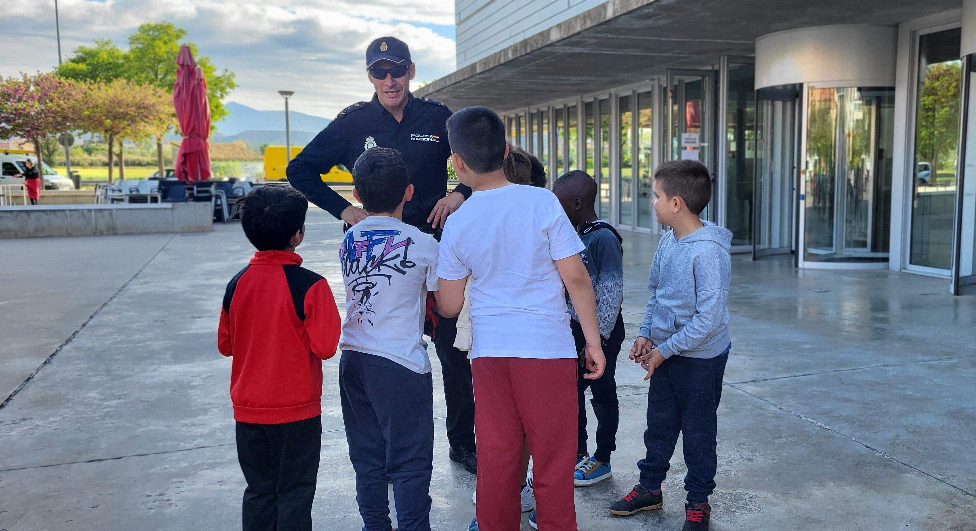 Concierto didáctico de la Banda Sinfónica de la Policía Nacional. Foto Myriam Martínez