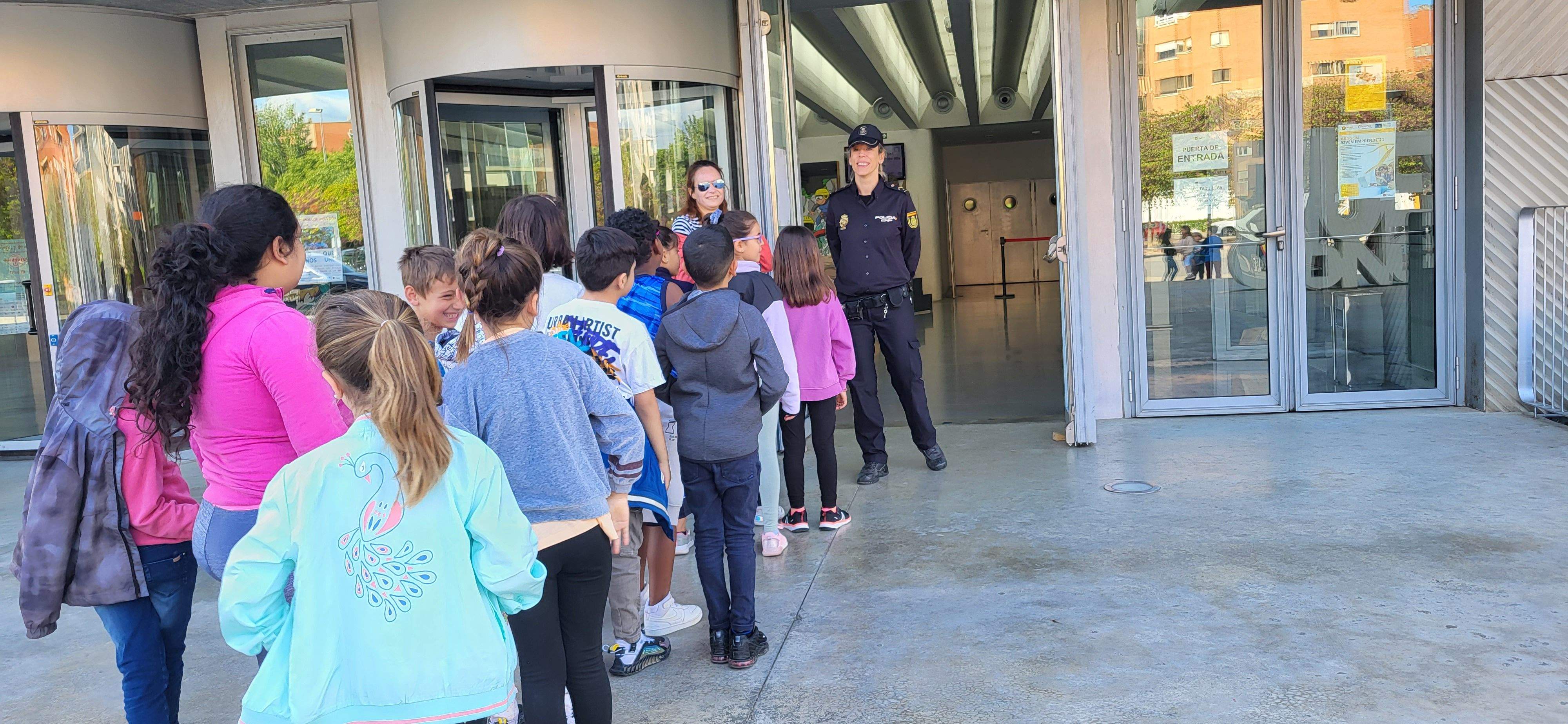 Concierto didáctico de la Banda Sinfónica de la Policía Nacional. Foto Myriam Martínez