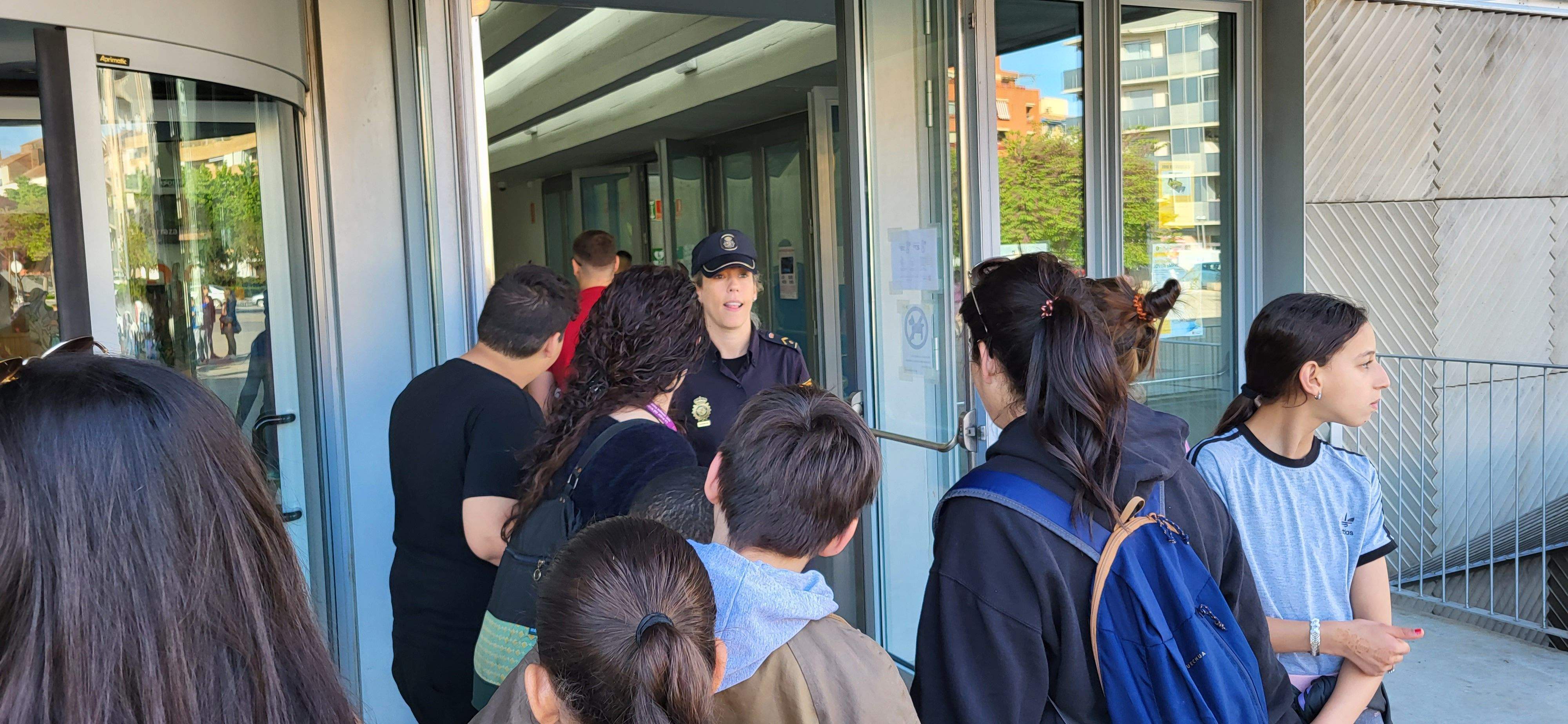 Concierto didáctico de la Banda Sinfónica de la Policía Nacional. Foto Myriam Martínez