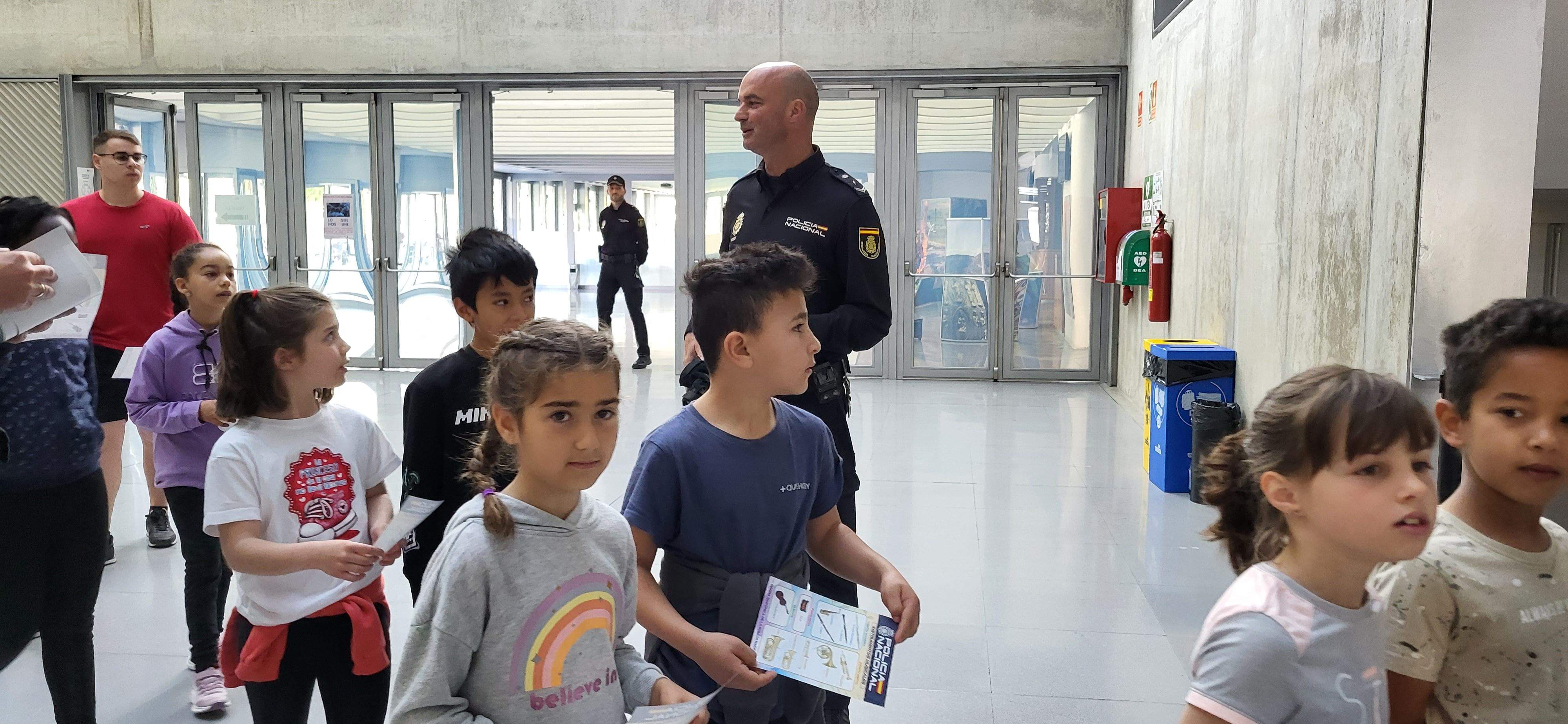 Concierto didáctico de la Banda Sinfónica de la Policía Nacional. Foto Myriam Martínez