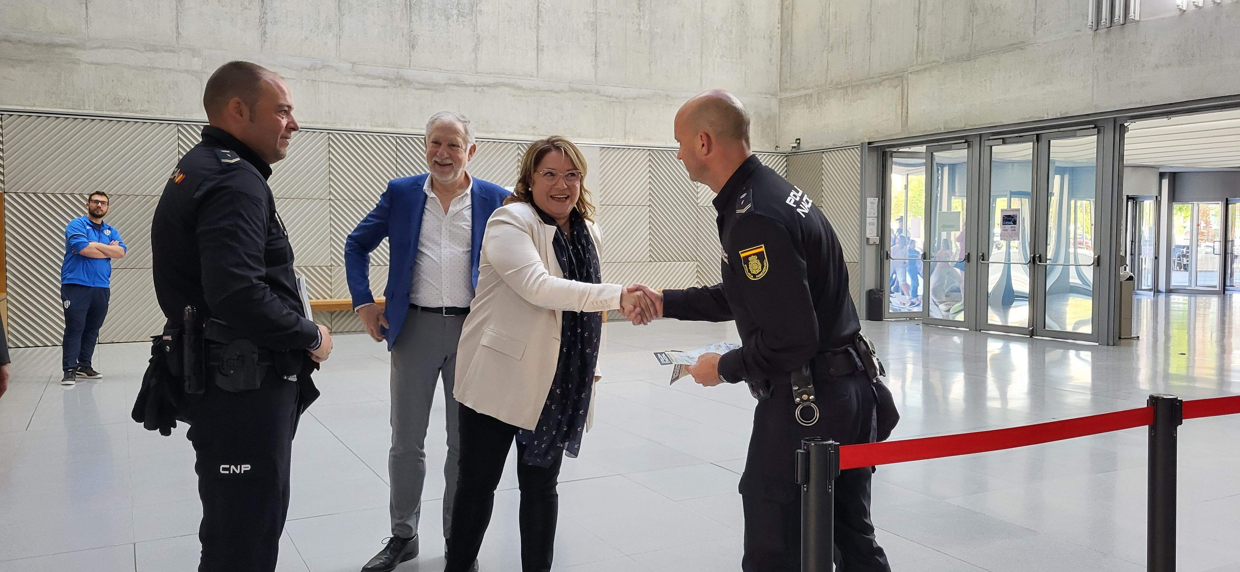 Concierto didáctico de la Banda Sinfónica de la Policía Nacional. Foto Myriam Martínez