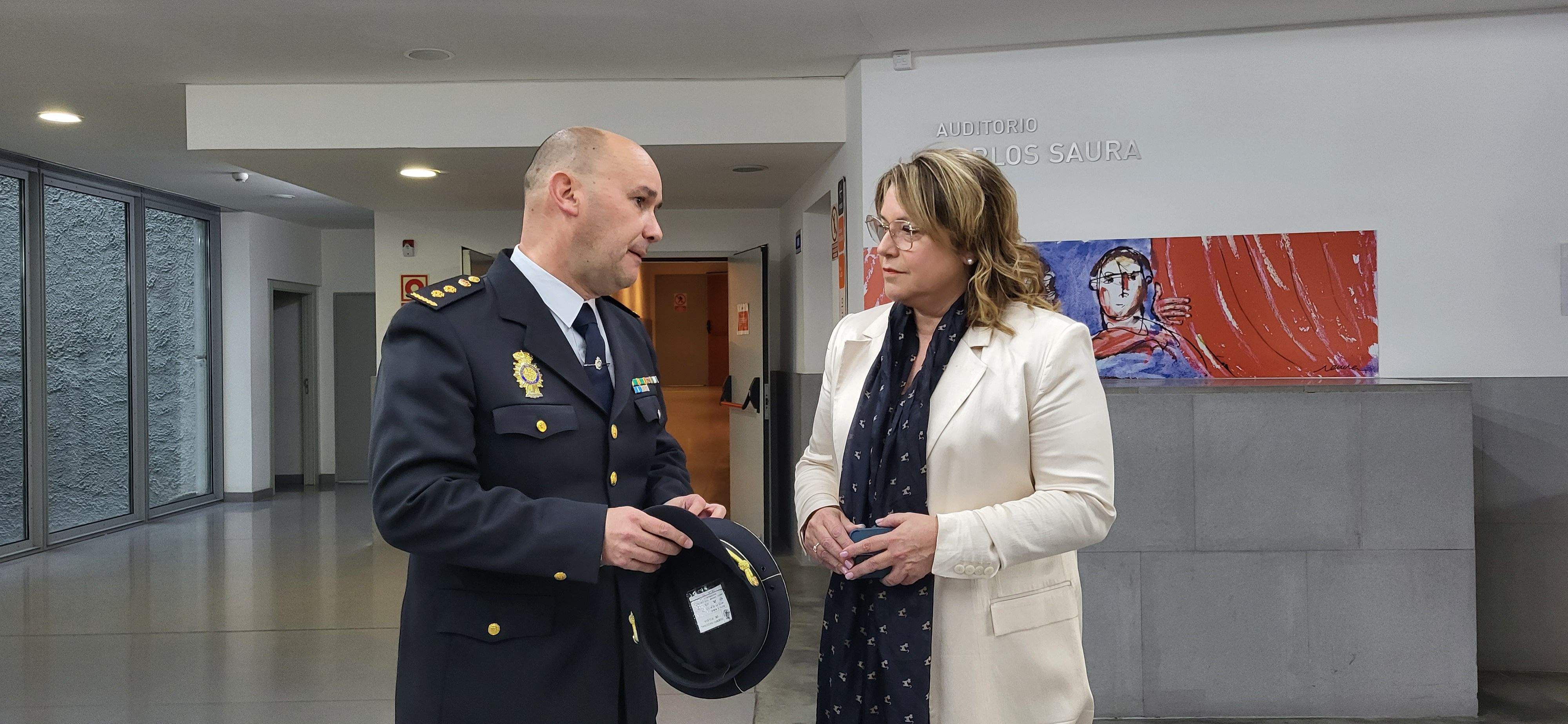 Concierto didáctico de la Banda Sinfónica de la Policía Nacional. Foto Myriam Martínez