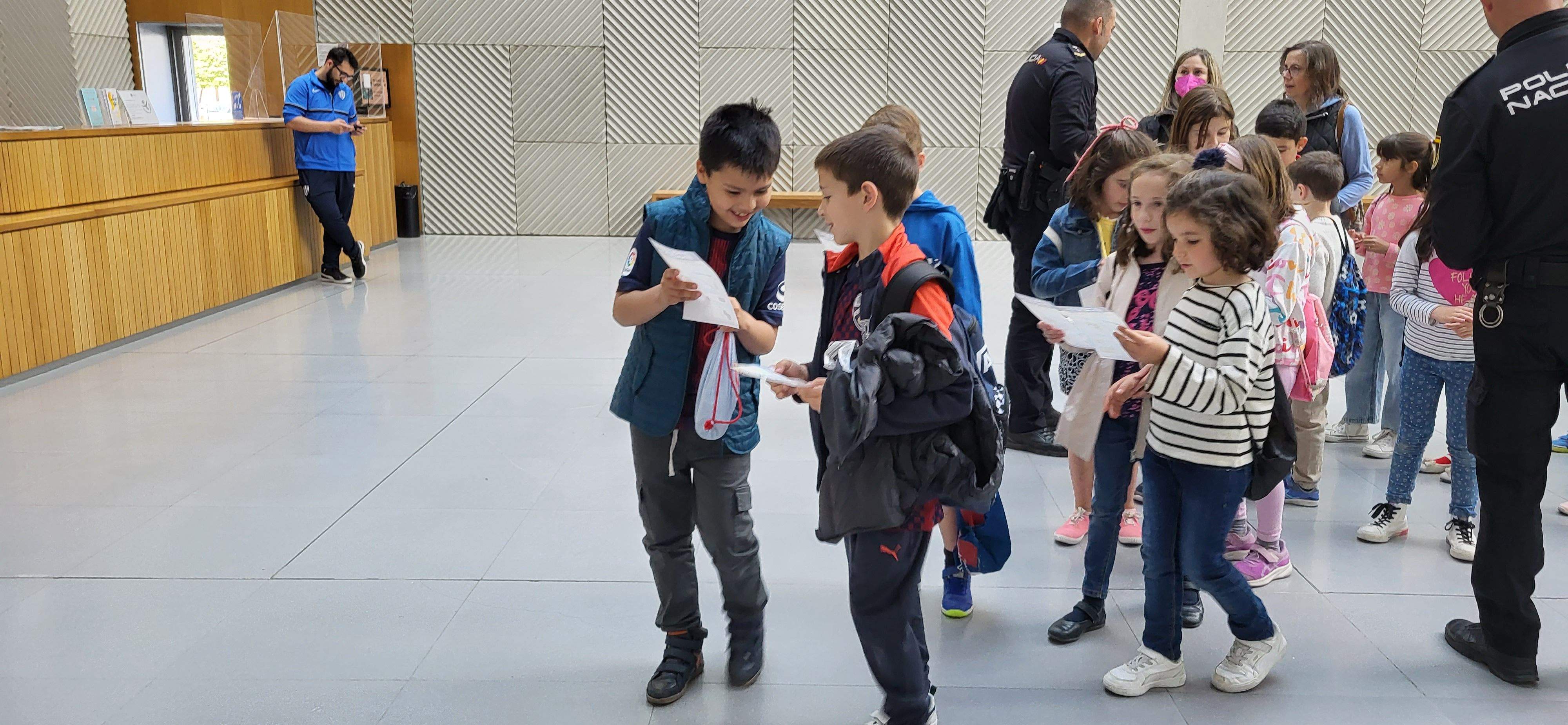 Concierto didáctico de la Banda Sinfónica de la Policía Nacional. Foto Myriam Martínez