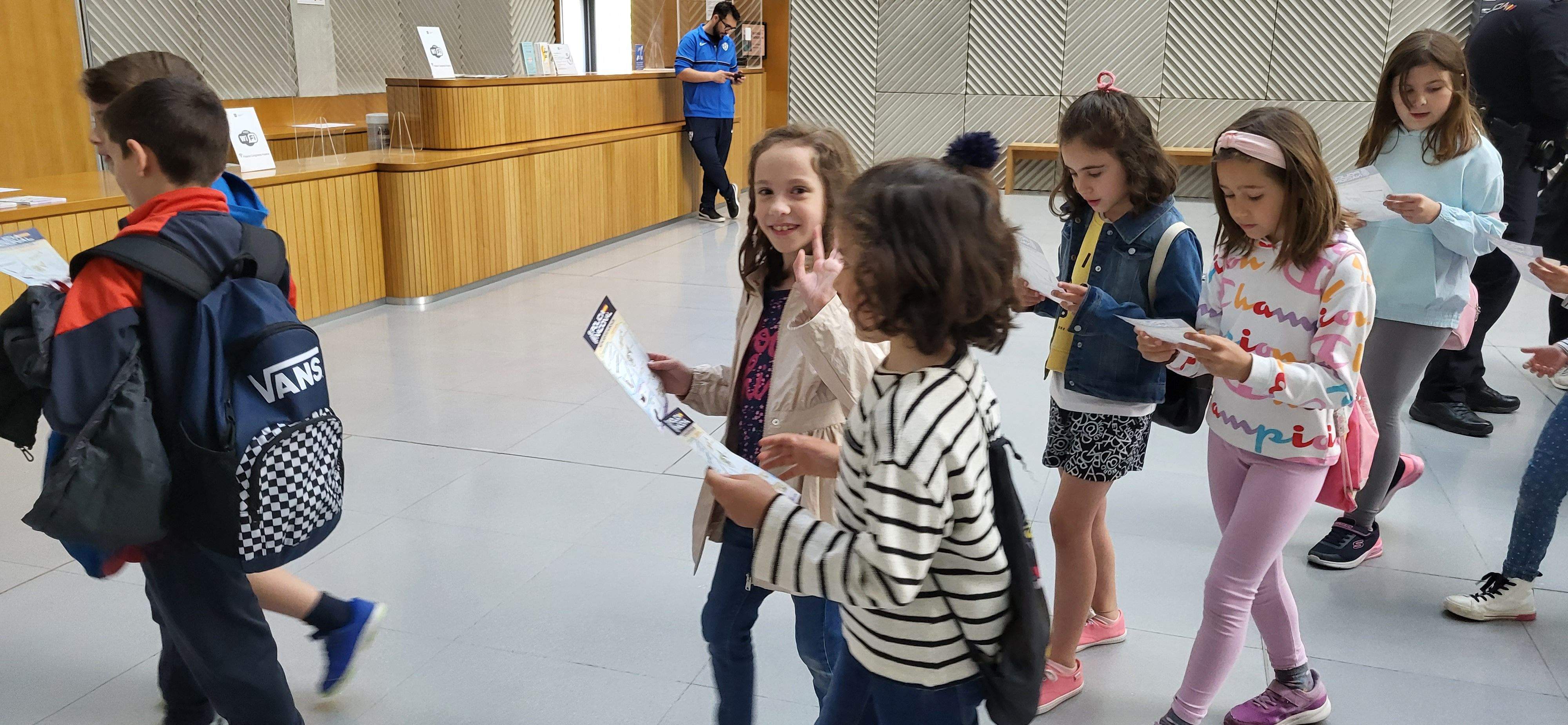 Concierto didáctico de la Banda Sinfónica de la Policía Nacional. Foto Myriam Martínez