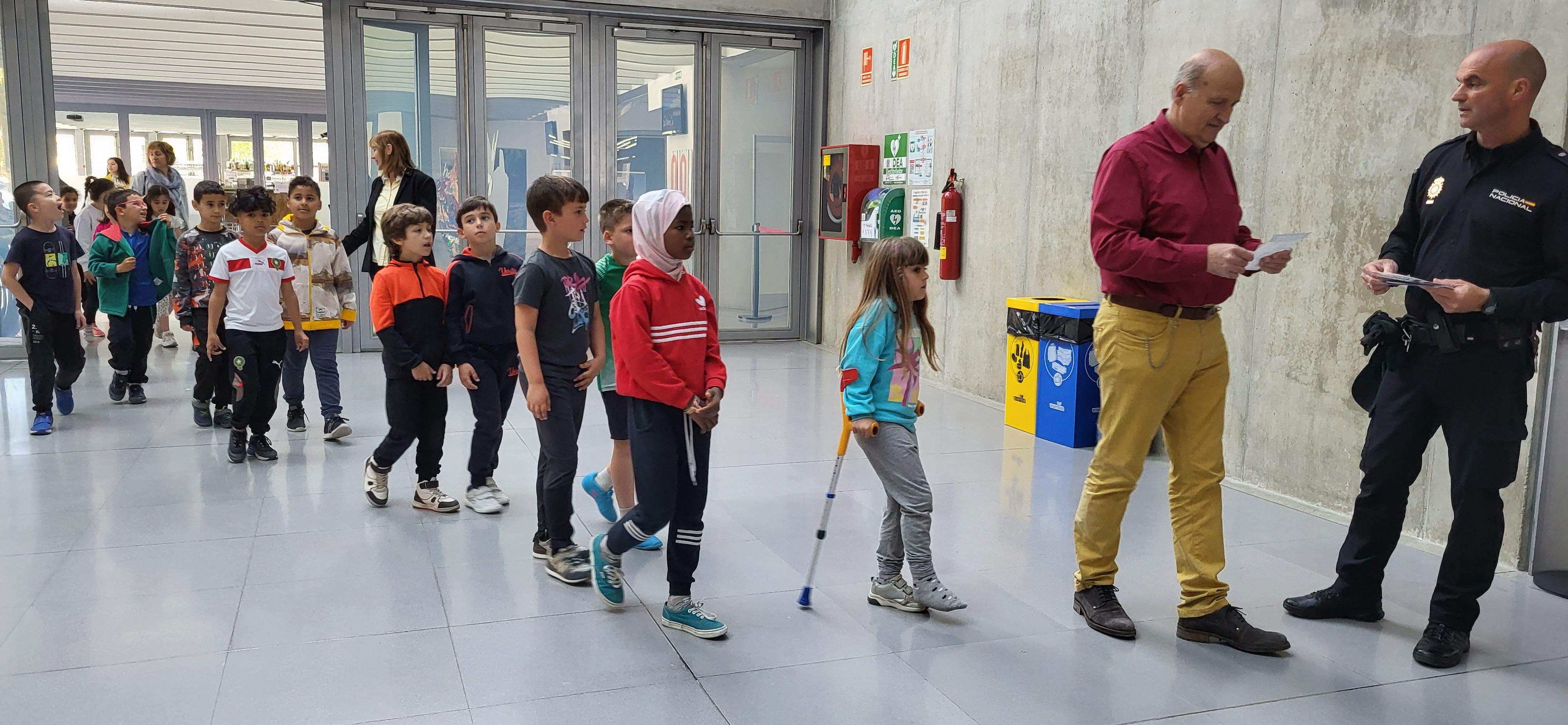 Concierto didáctico de la Banda Sinfónica de la Policía Nacional. Foto Myriam Martínez