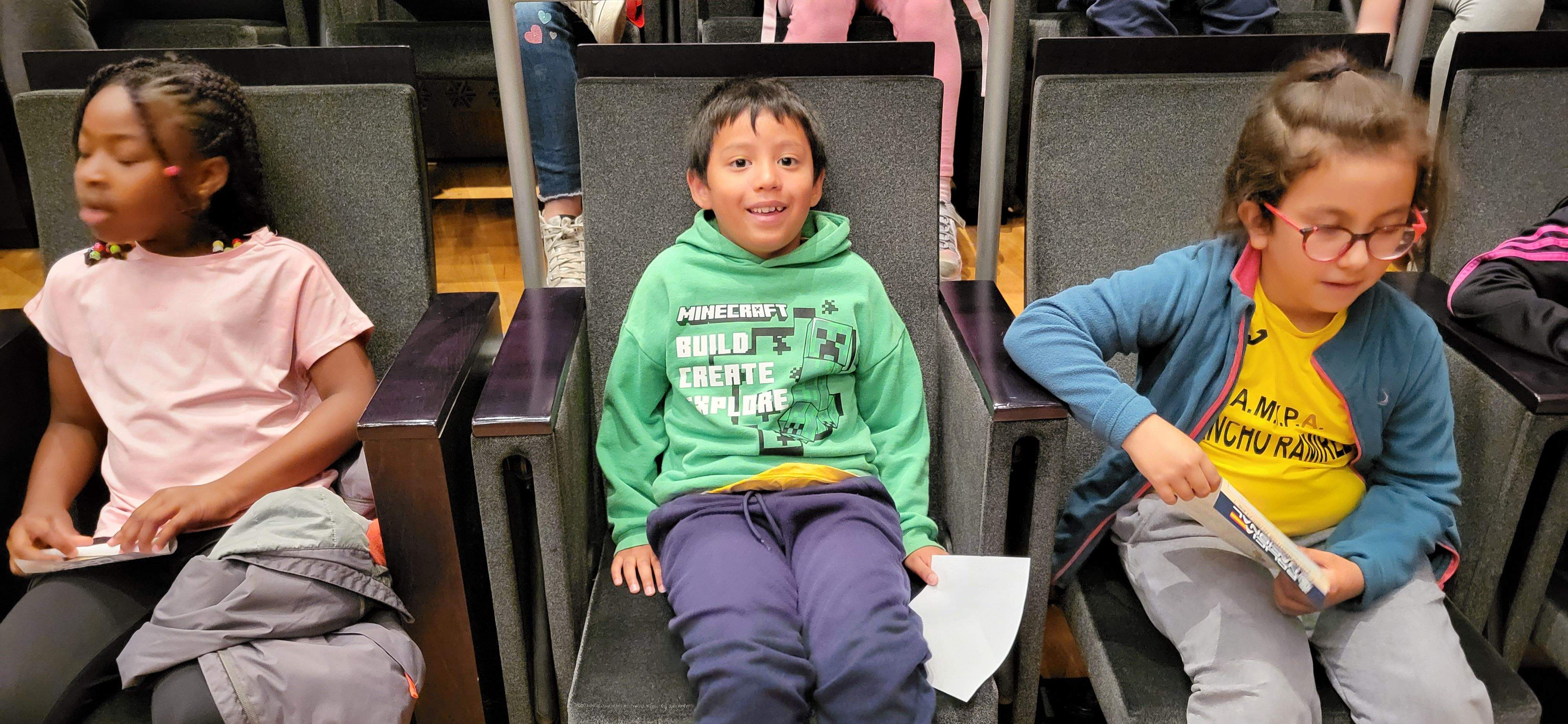 Concierto didáctico de la Banda Sinfónica de la Policía Nacional. Foto Myriam Martínez