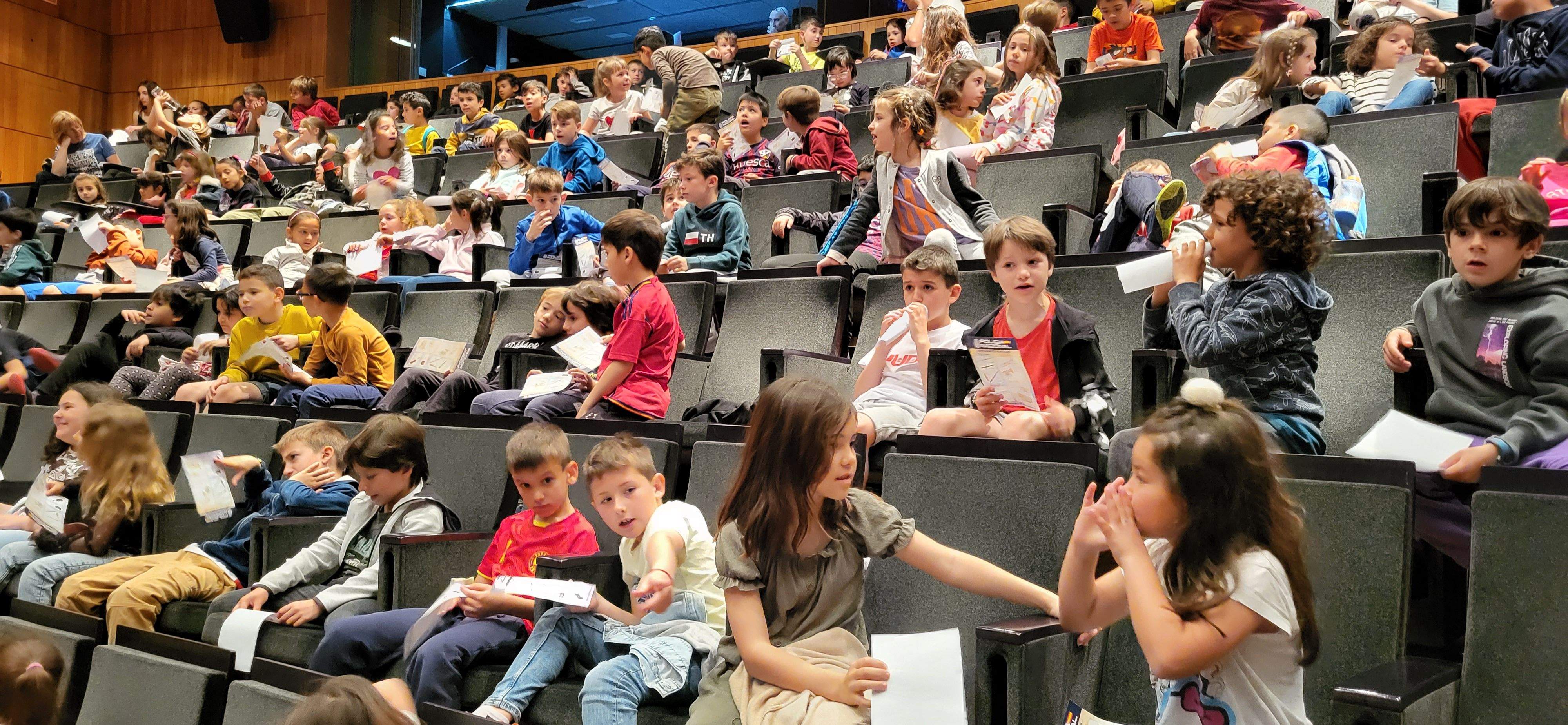 Concierto didáctico de la Banda Sinfónica de la Policía Nacional. Foto Myriam Martínez