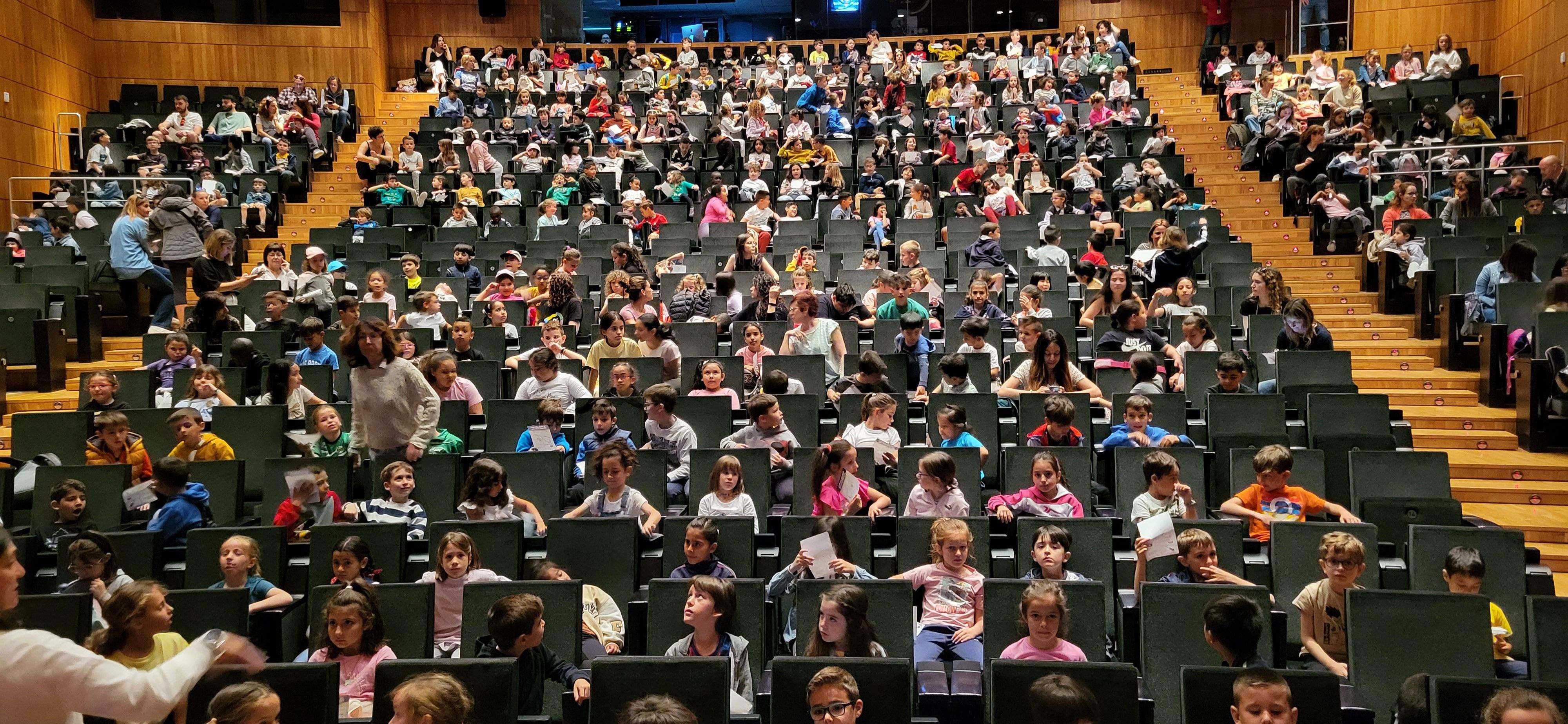 Concierto didáctico de la Banda Sinfónica de la Policía Nacional. Foto Myriam Martínez