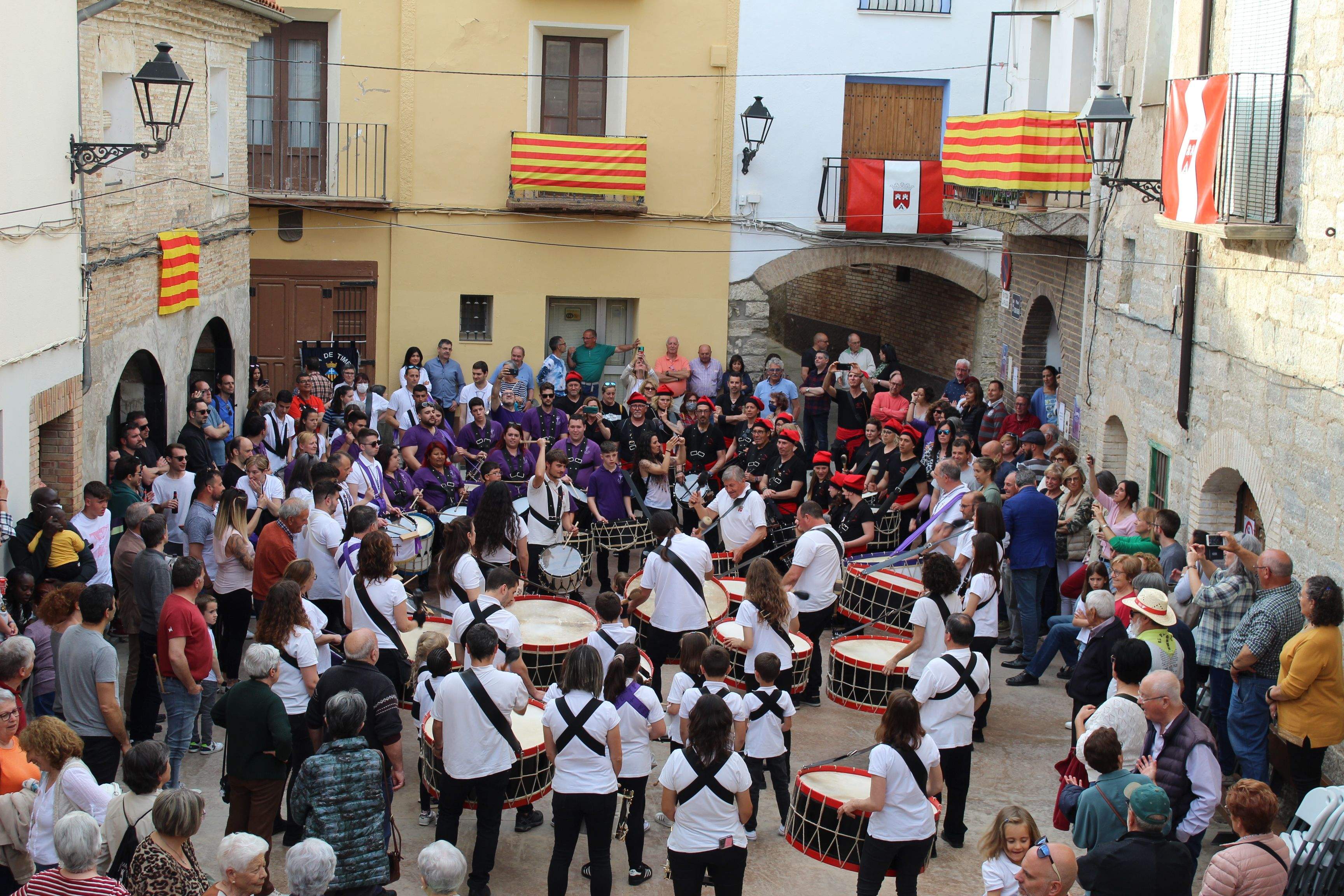 Exaltación en Azanuy el año pasado.