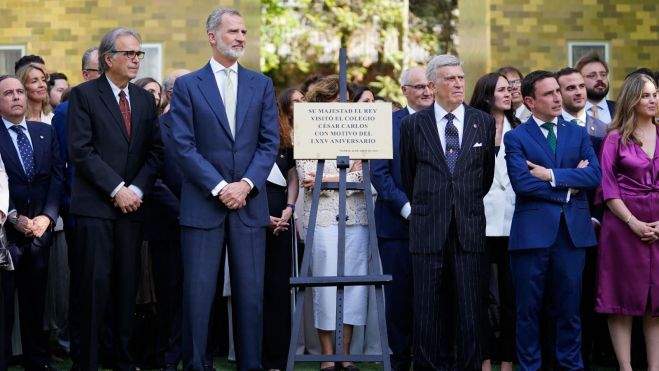 Acto en la Fundación con el rey Acto en la Fundación con el rey